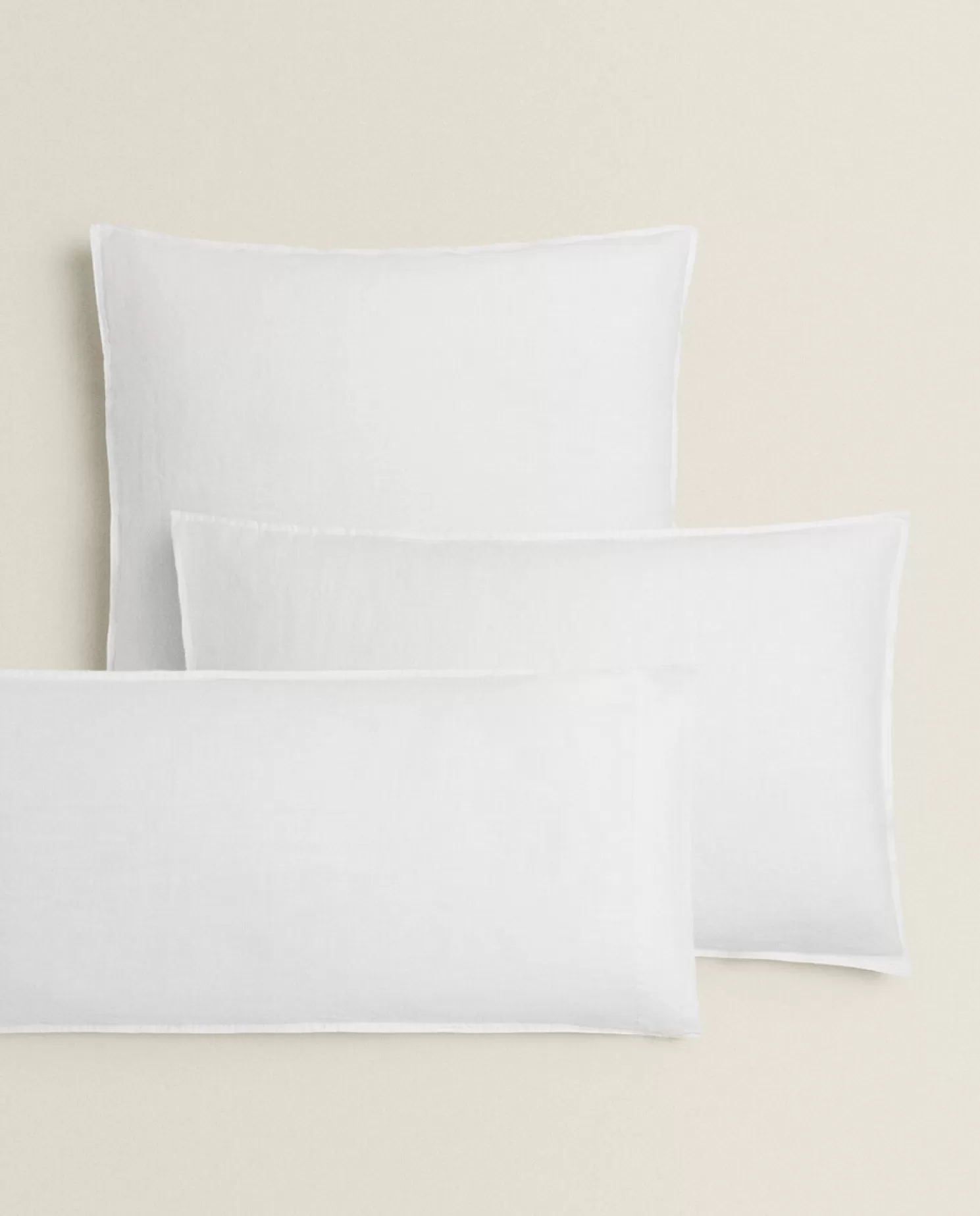 ZARA Home Fronhas<(160 G/M²) Fronha De Linho Lavado