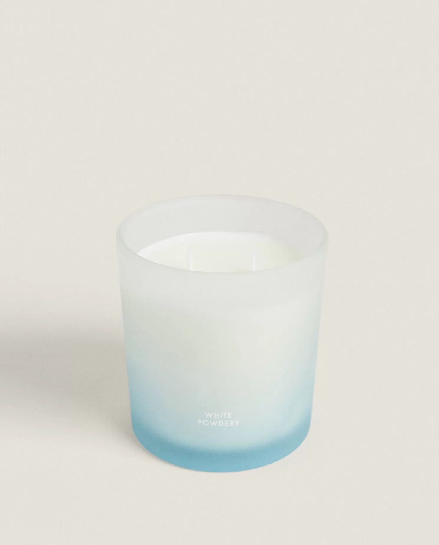 ZARA Home Velas<(350 G) Vela Perfumada Branca Em Po