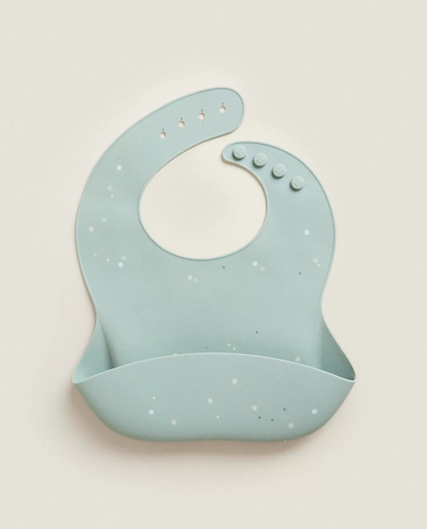 ZARA Home Hora De Comer<Babador De Silicone Com Bolinhas