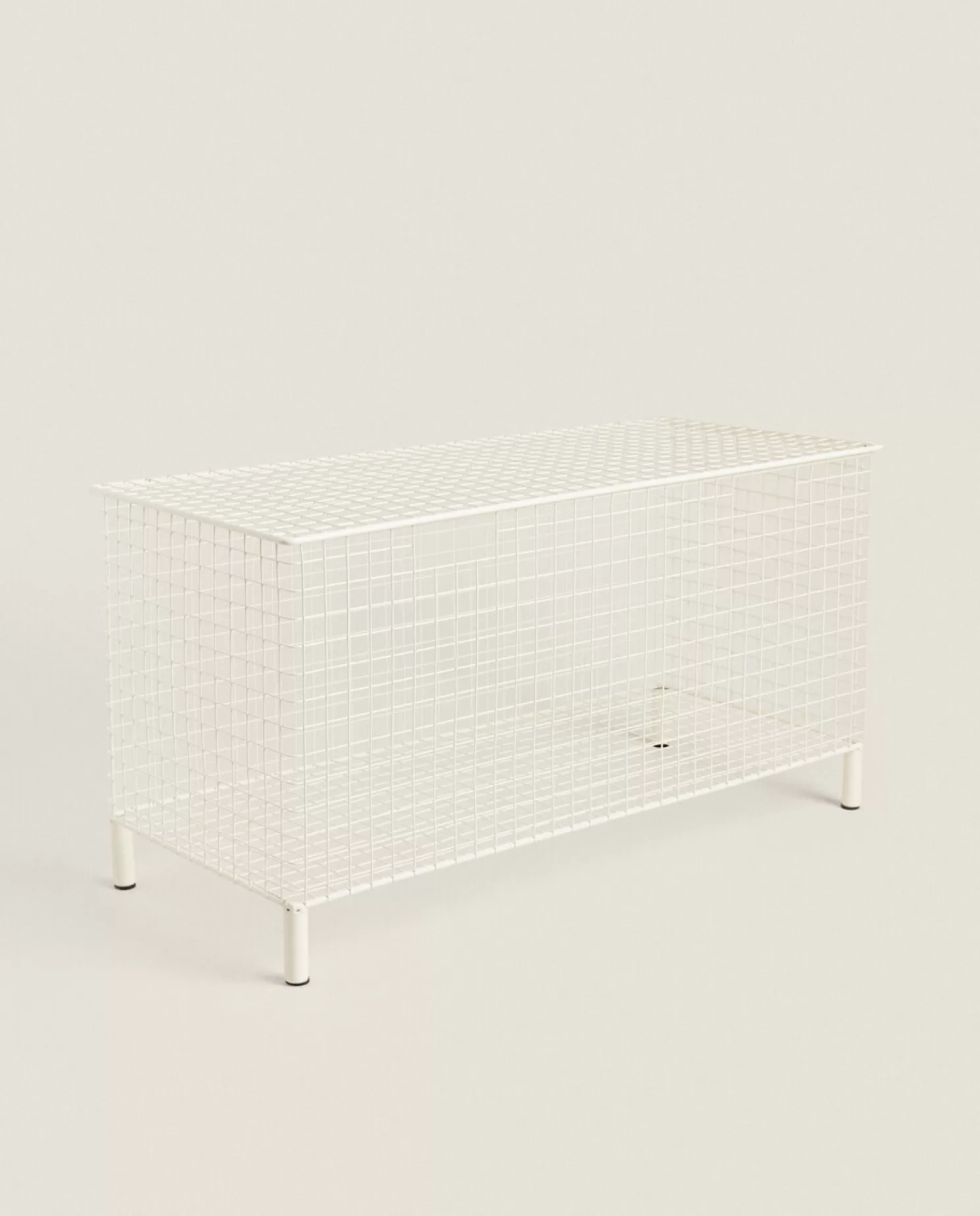 ZARA Home Armazenar<Bau De Metal Com Tampa