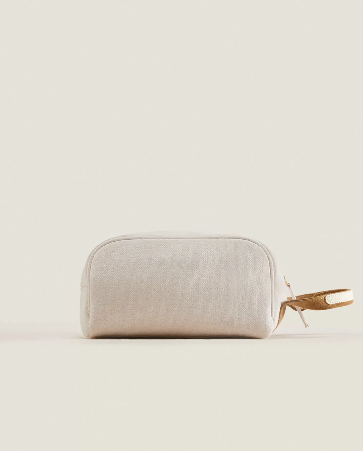 ZARA Home Personalização<Bolsa De Higiene Com Detalhe De Couro