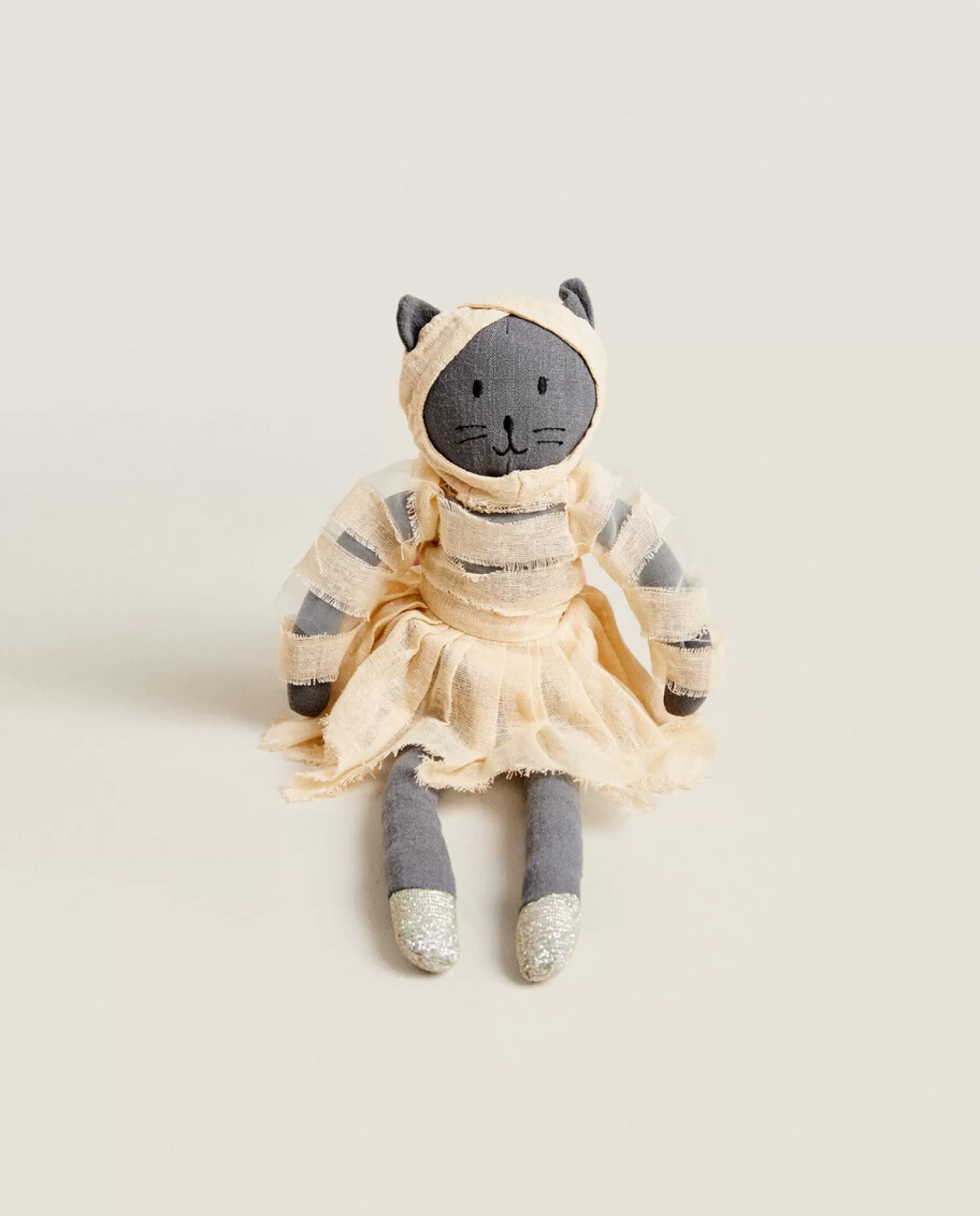 ZARA Home Jogando<Brinquedo De Pelucia Infantil Para Mumia E Gato De Halloween