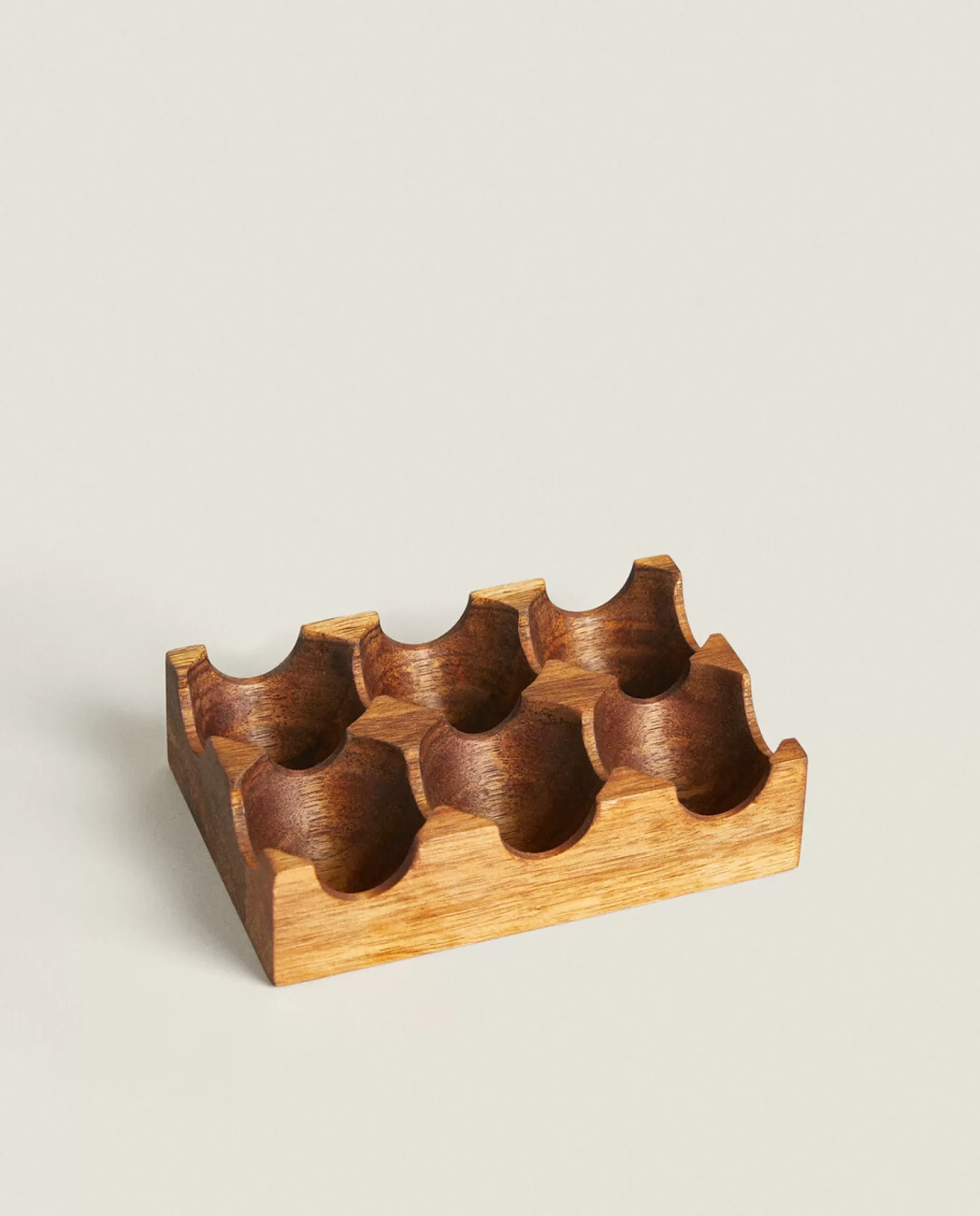 ZARA Home Acessórios De Cozinha<Caixa De Ovos De Madeira De Acacia