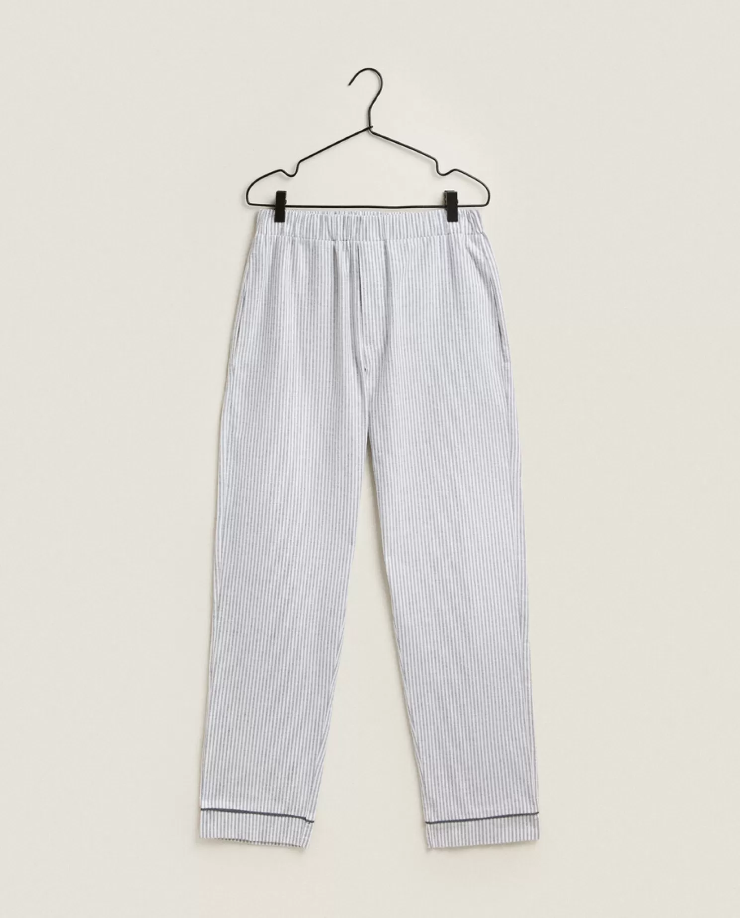 ZARA Home Homem<Calcas De Pijama De Flanela Listrada Masculina