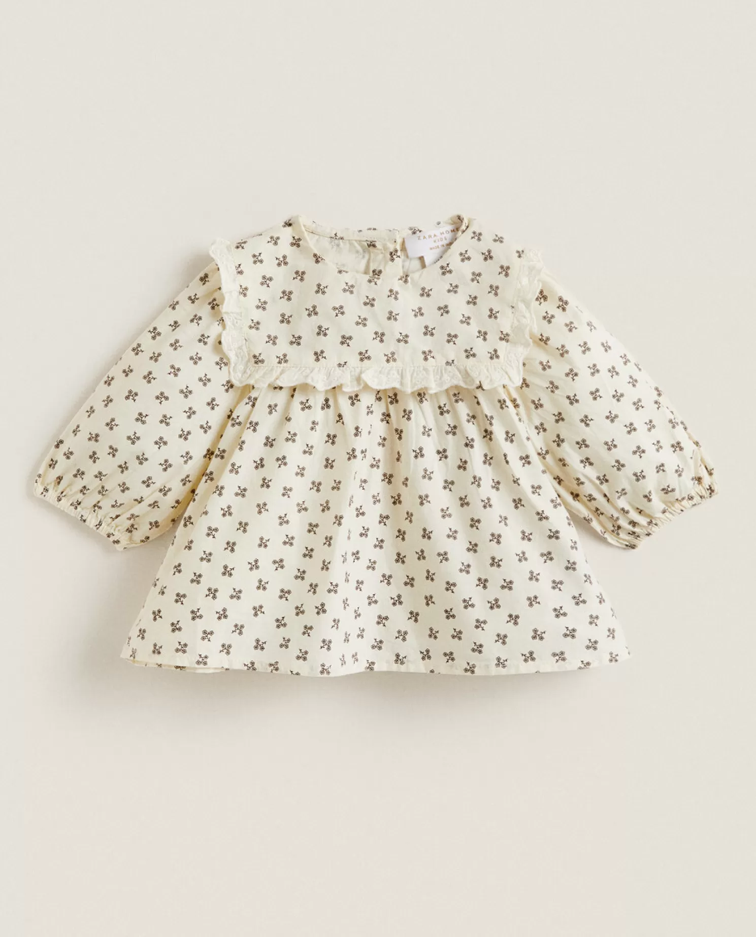 ZARA Home Roupas E Calcados<Camisa Mini Flor Para Bebe