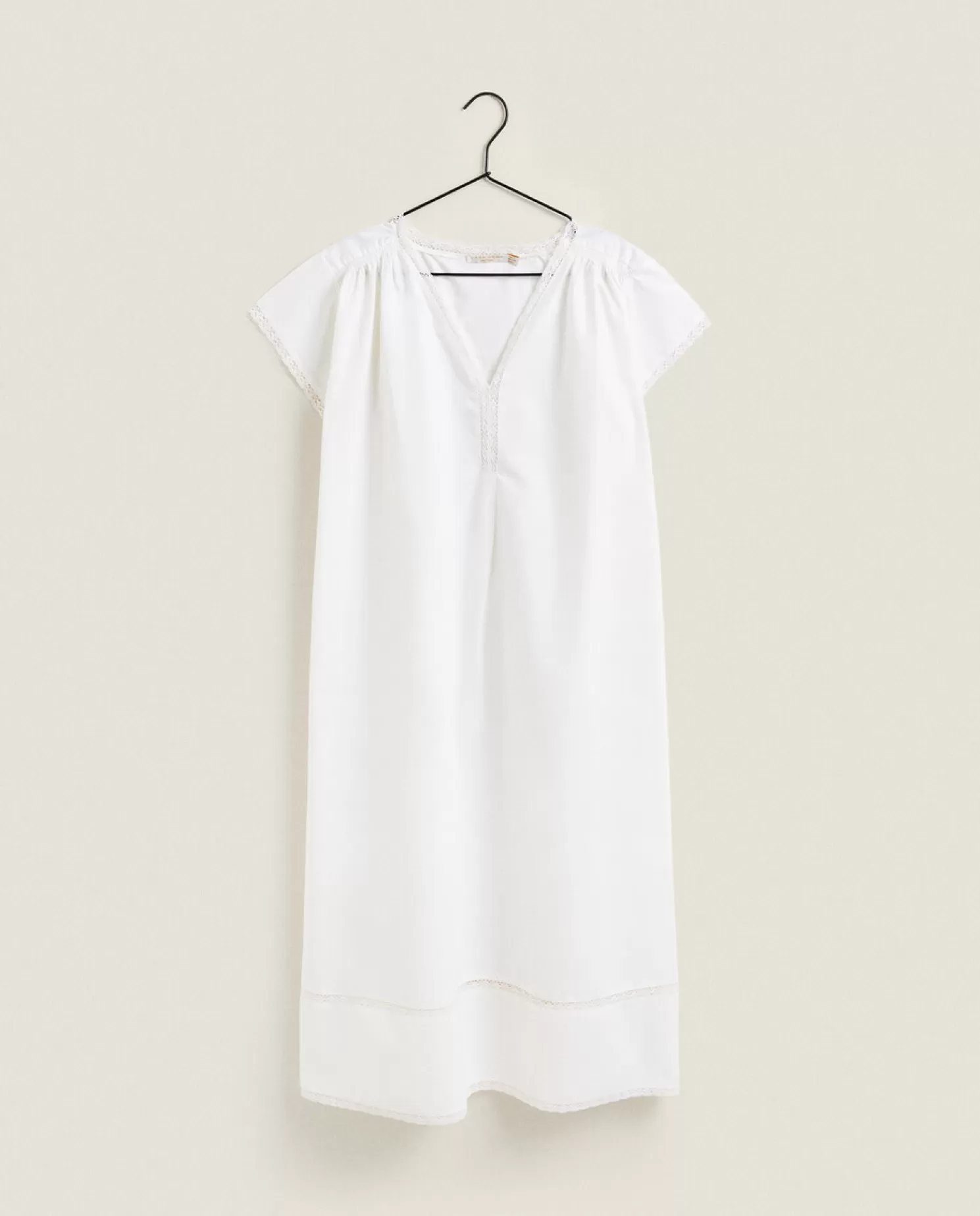 ZARA Home Camisolas<Camisola De Popeline De Algodao