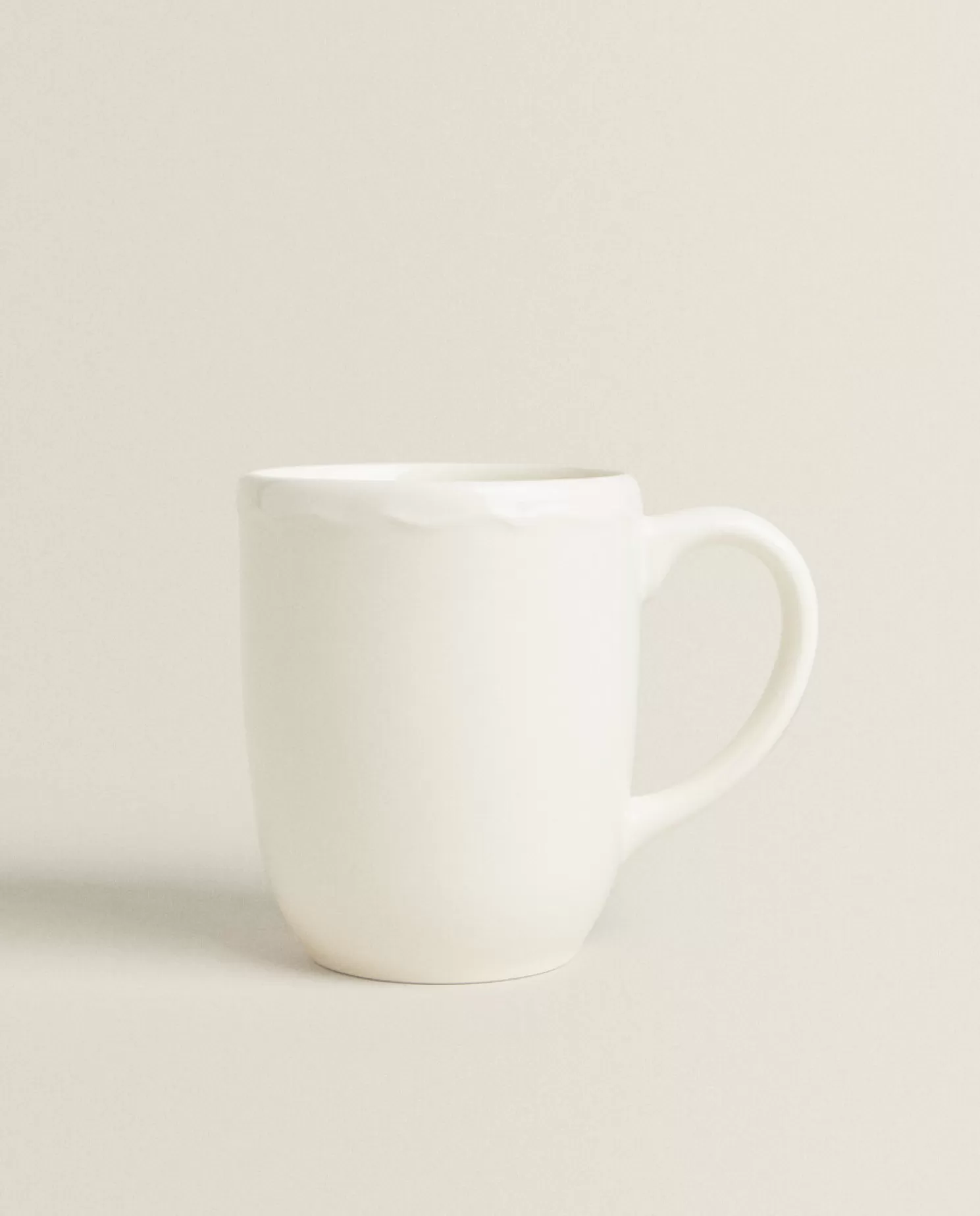 ZARA Home Canecas<Caneca De Barro Com Borda Em Relevo