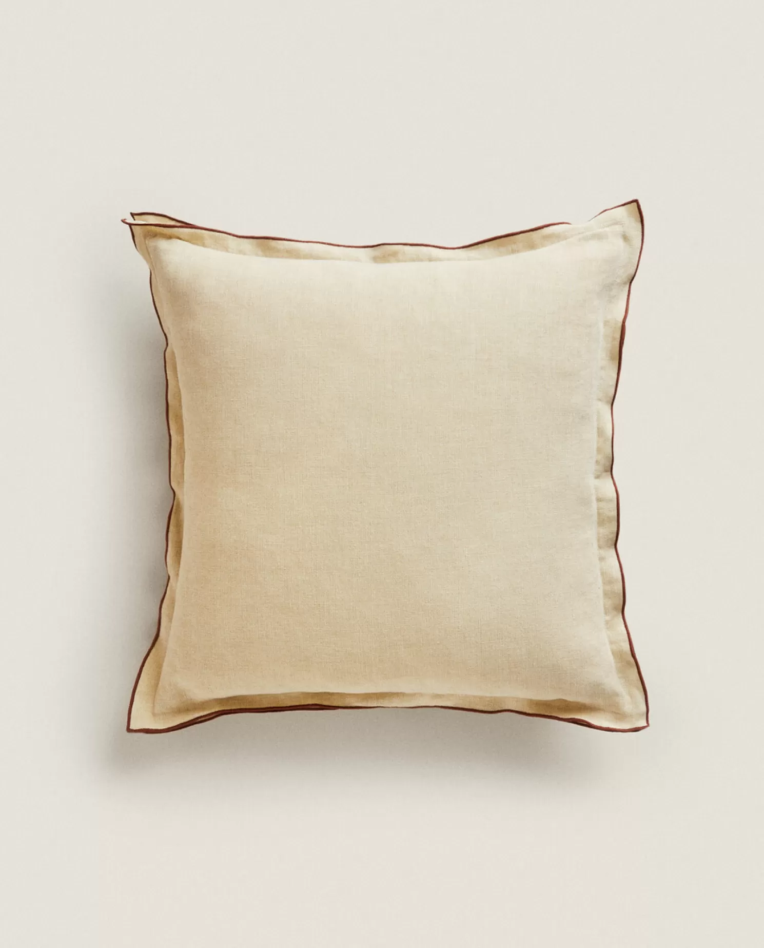 ZARA Home Solido<Capa De Almofada Com Debrum