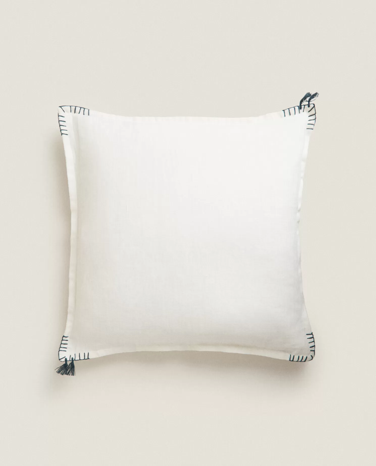 ZARA Home Solido<Capa De Almofada Com Pesponto