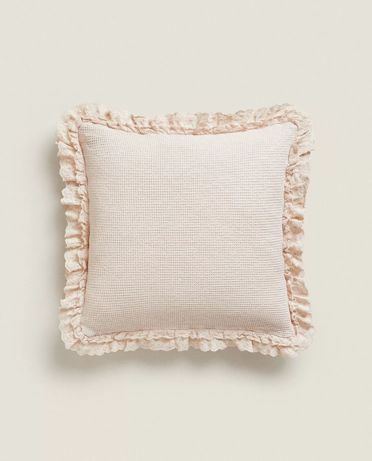 ZARA Home Almofadas<Capa De Almofada Em Jacquard De Algodao