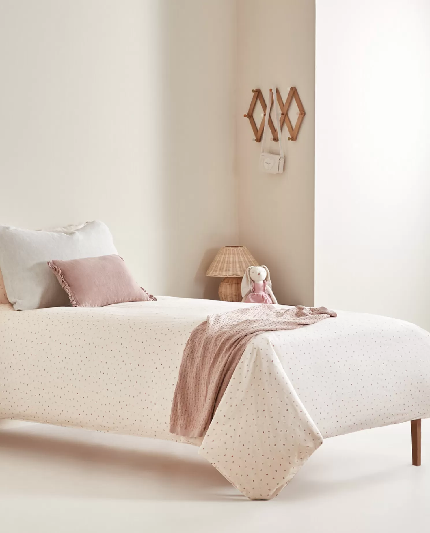 ZARA Home Capas De Edredao<Capa De Edredao Com Estampa De Coracao