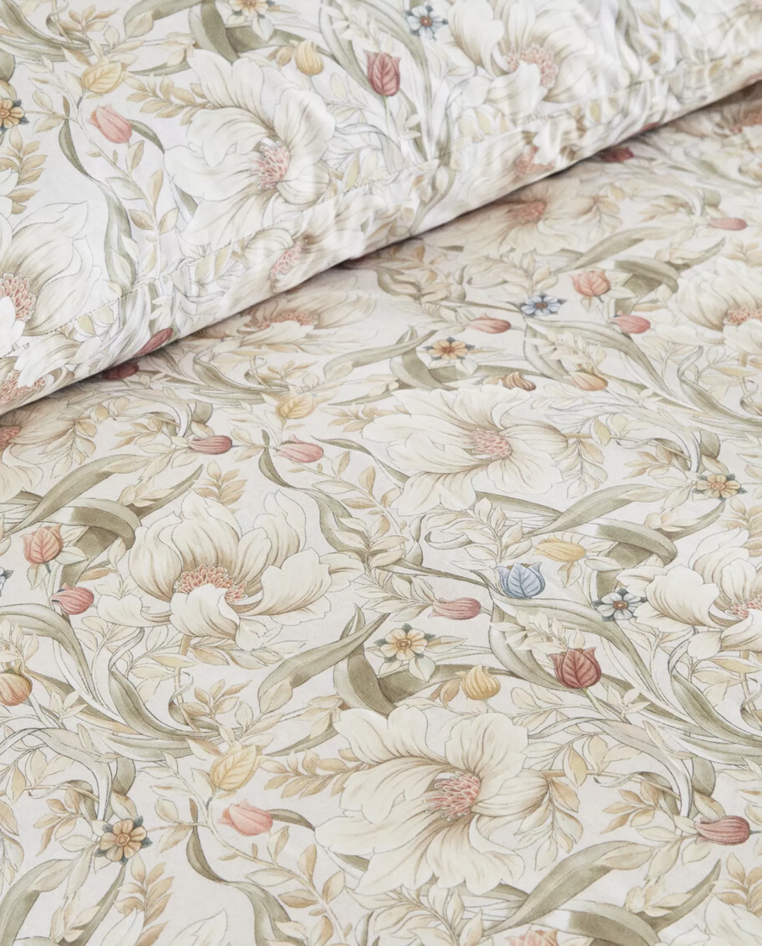 ZARA Home Capas De Edredao<Capa De Edredao Com Estampa Floral