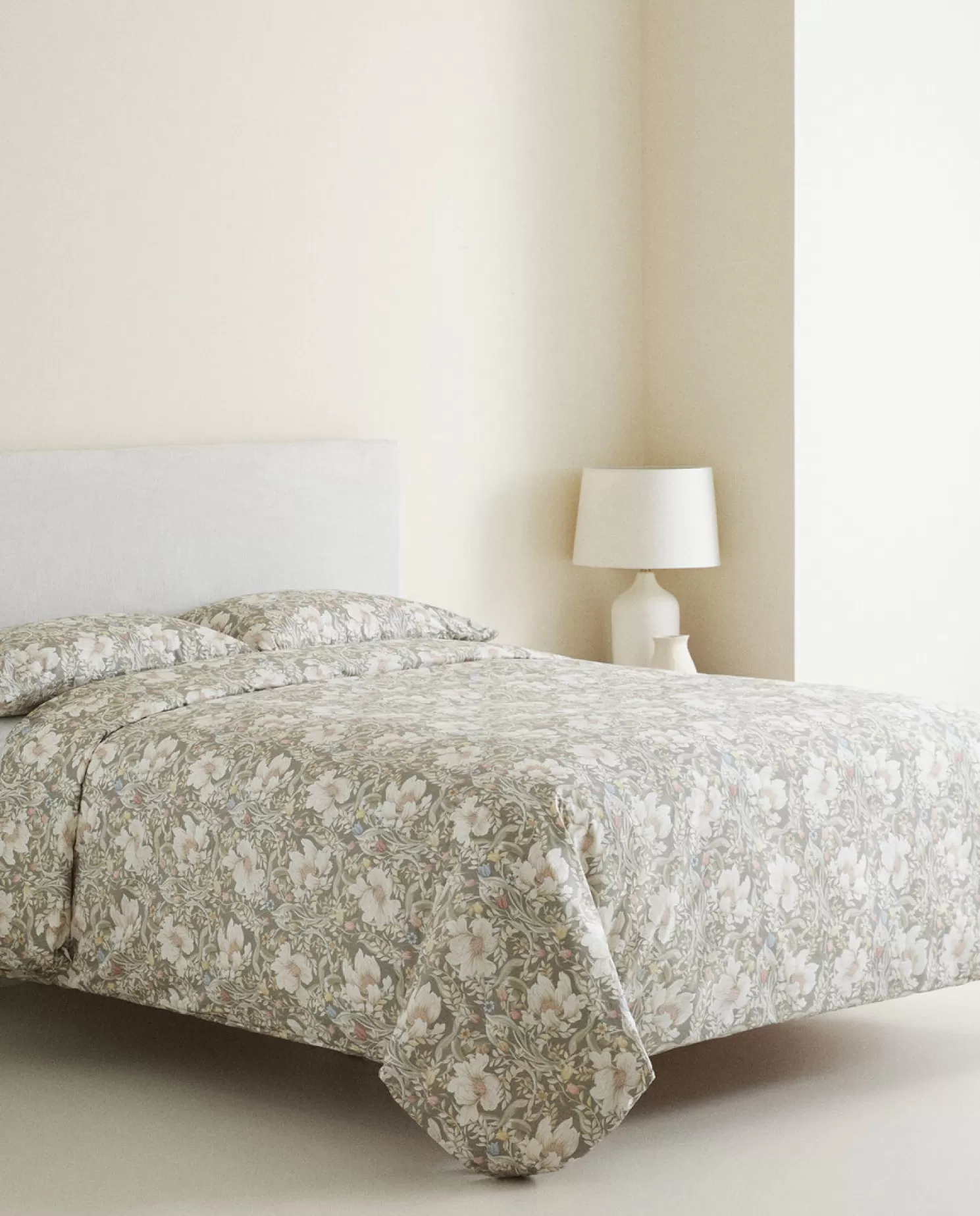 ZARA Home Capas De Edredao<Capa De Edredao Com Estampa Floral