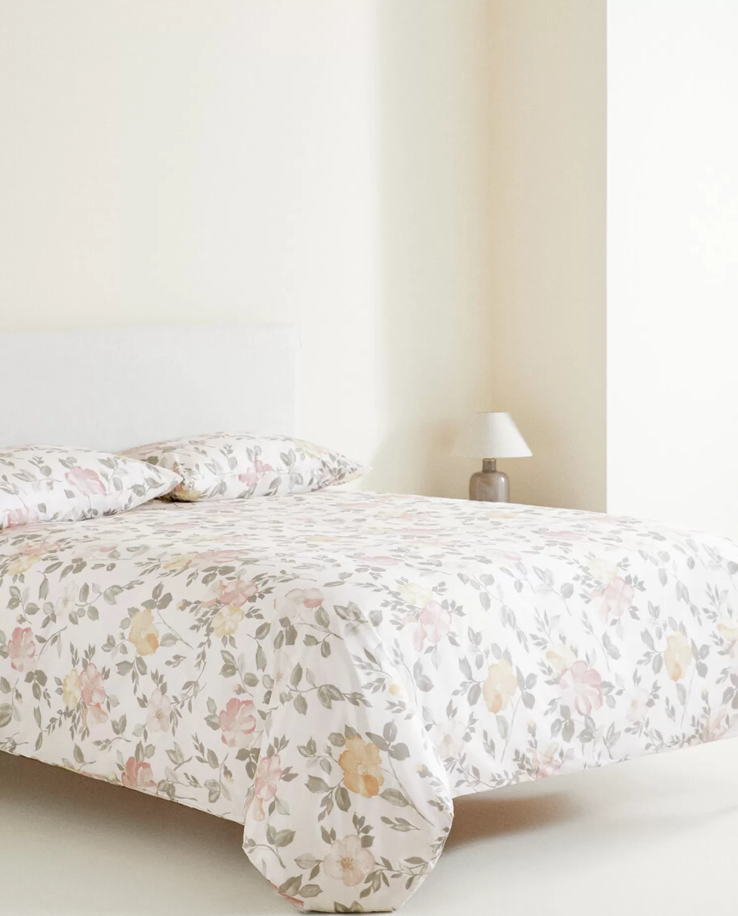 ZARA Home Capas De Edredao<Capa De Edredao Com Estampa Floral