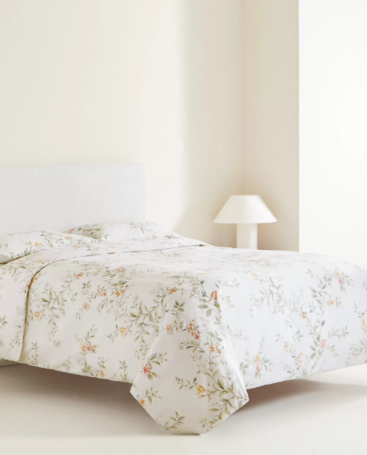 ZARA Home Capas De Edredao<Capa De Edredao Com Estampa Floral