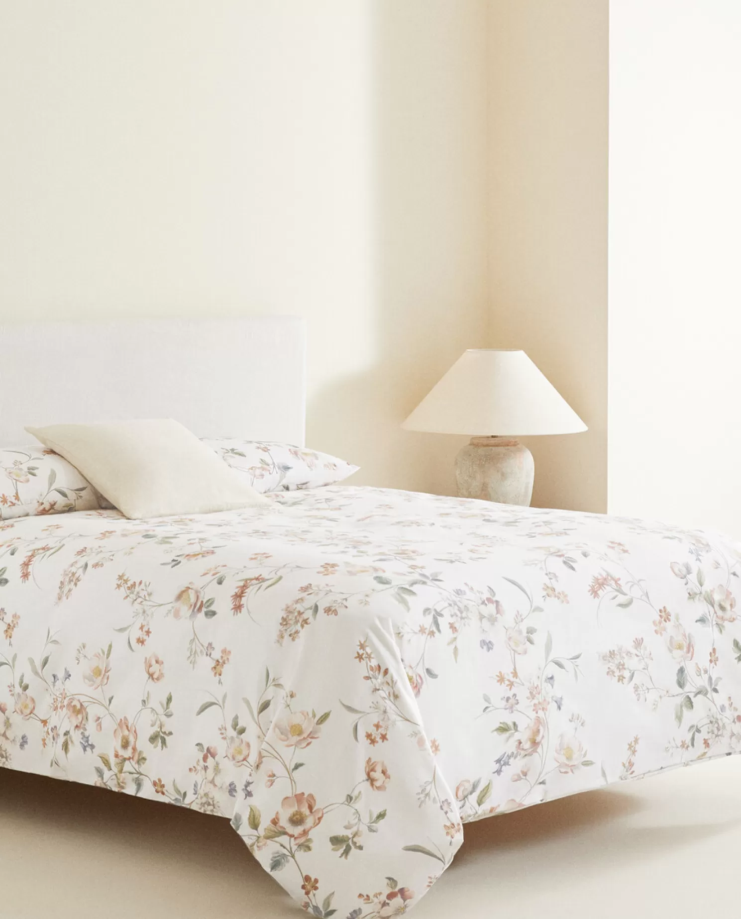 ZARA Home Capas De Edredao<Capa De Edredao Com Estampa Floral