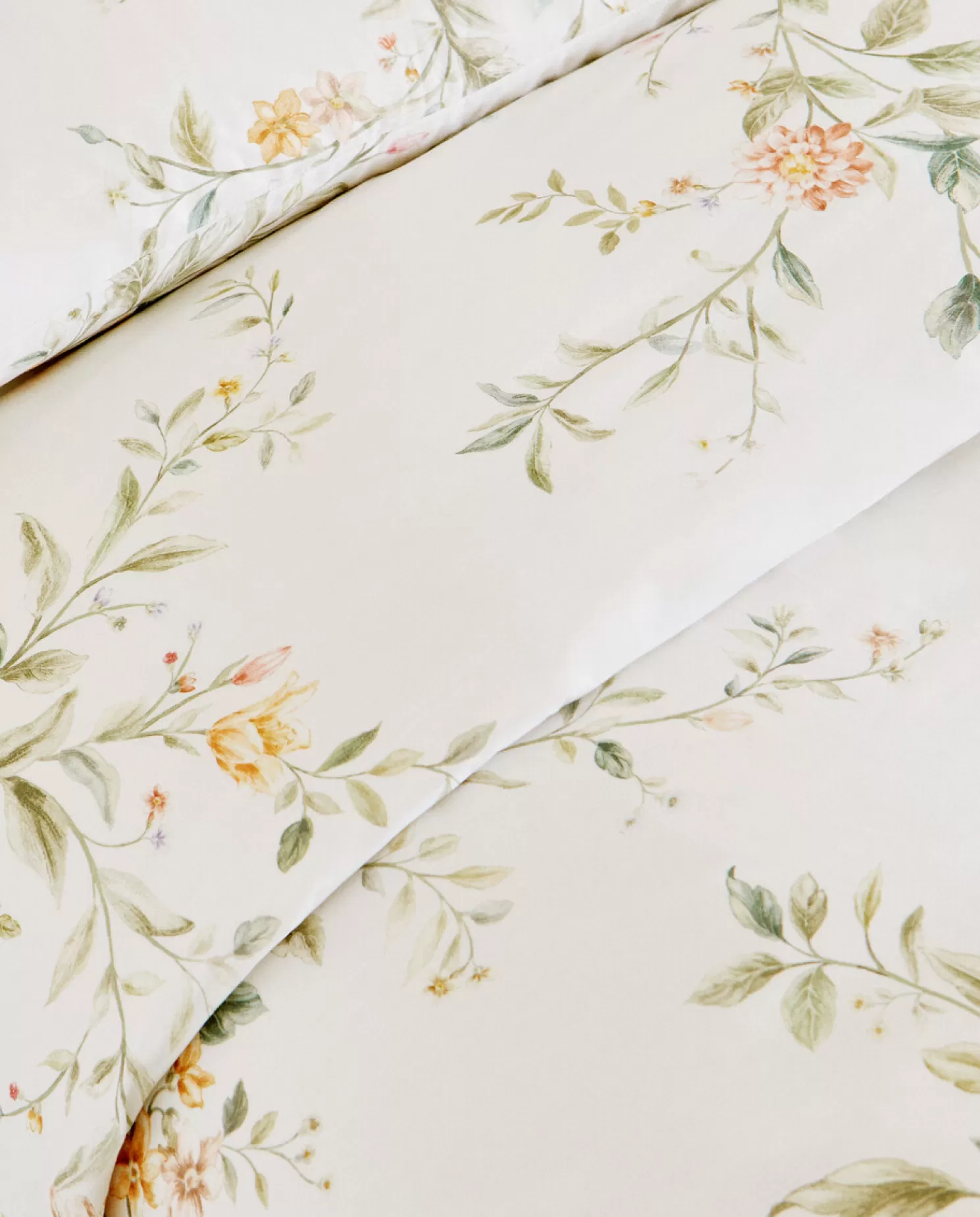 ZARA Home Capas De Edredao<Capa De Edredao Com Estampa Floral