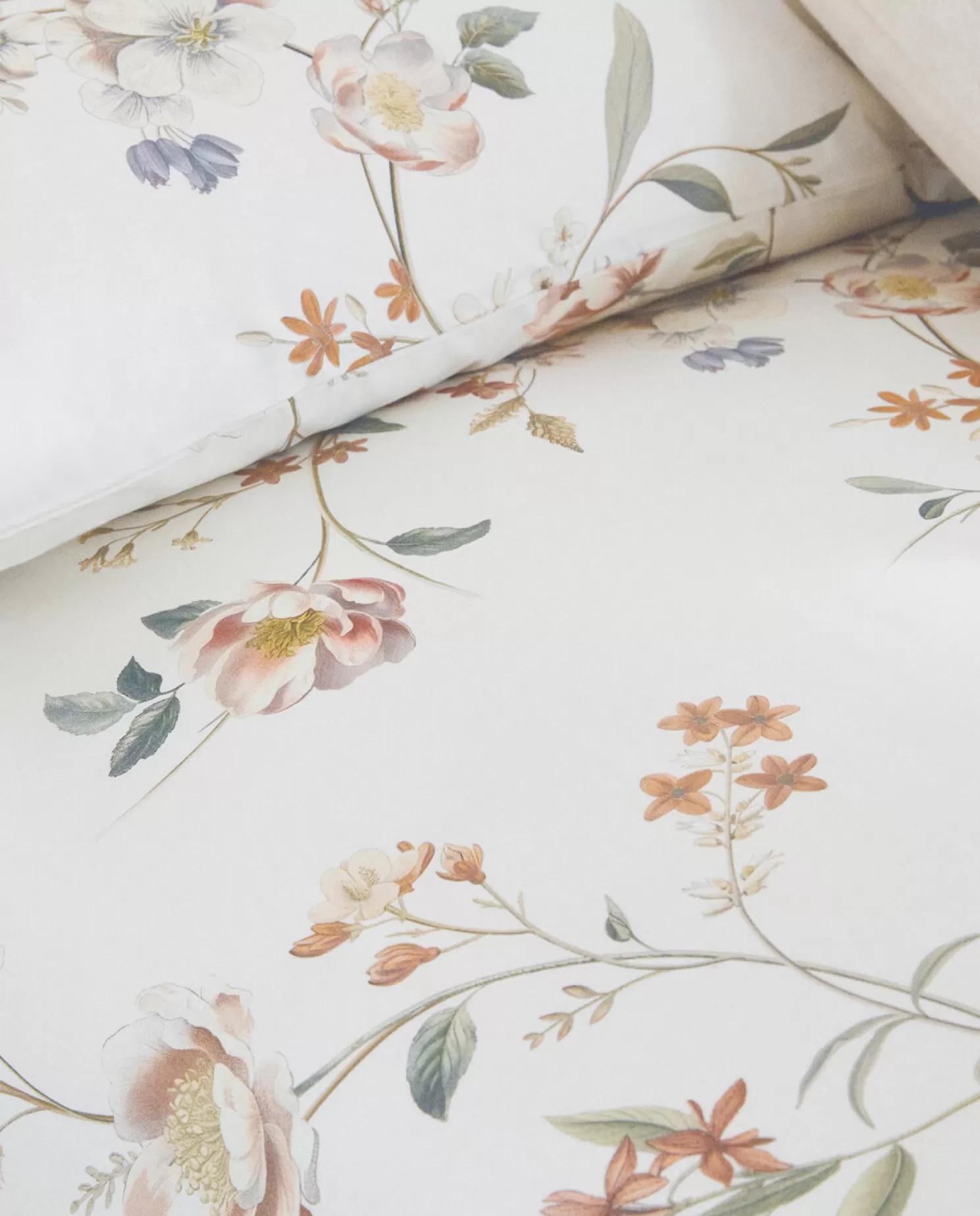 ZARA Home Capas De Edredao<Capa De Edredao Com Estampa Floral