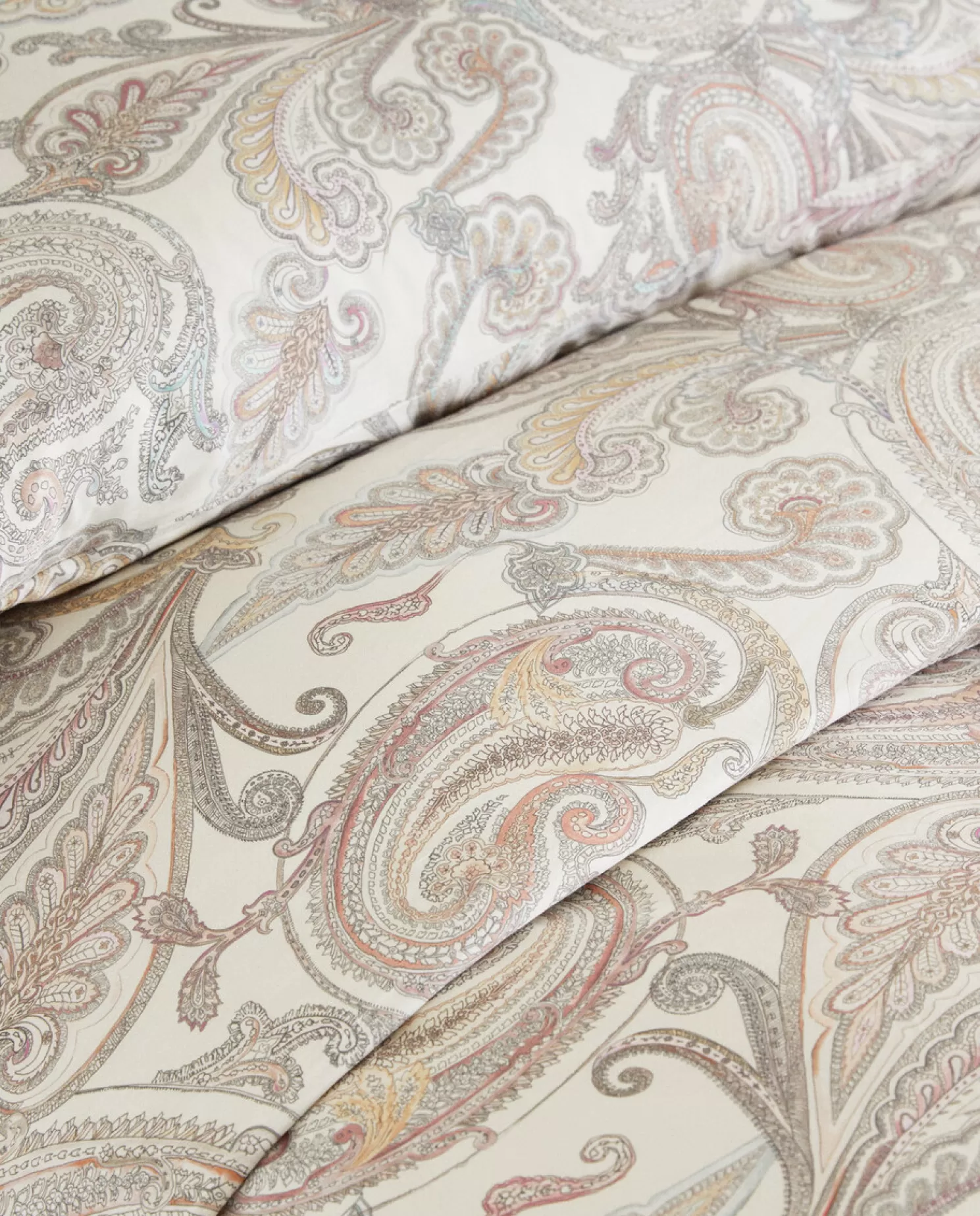 ZARA Home Capas De Edredao<Capa De Edredao Com Estampa Paisley