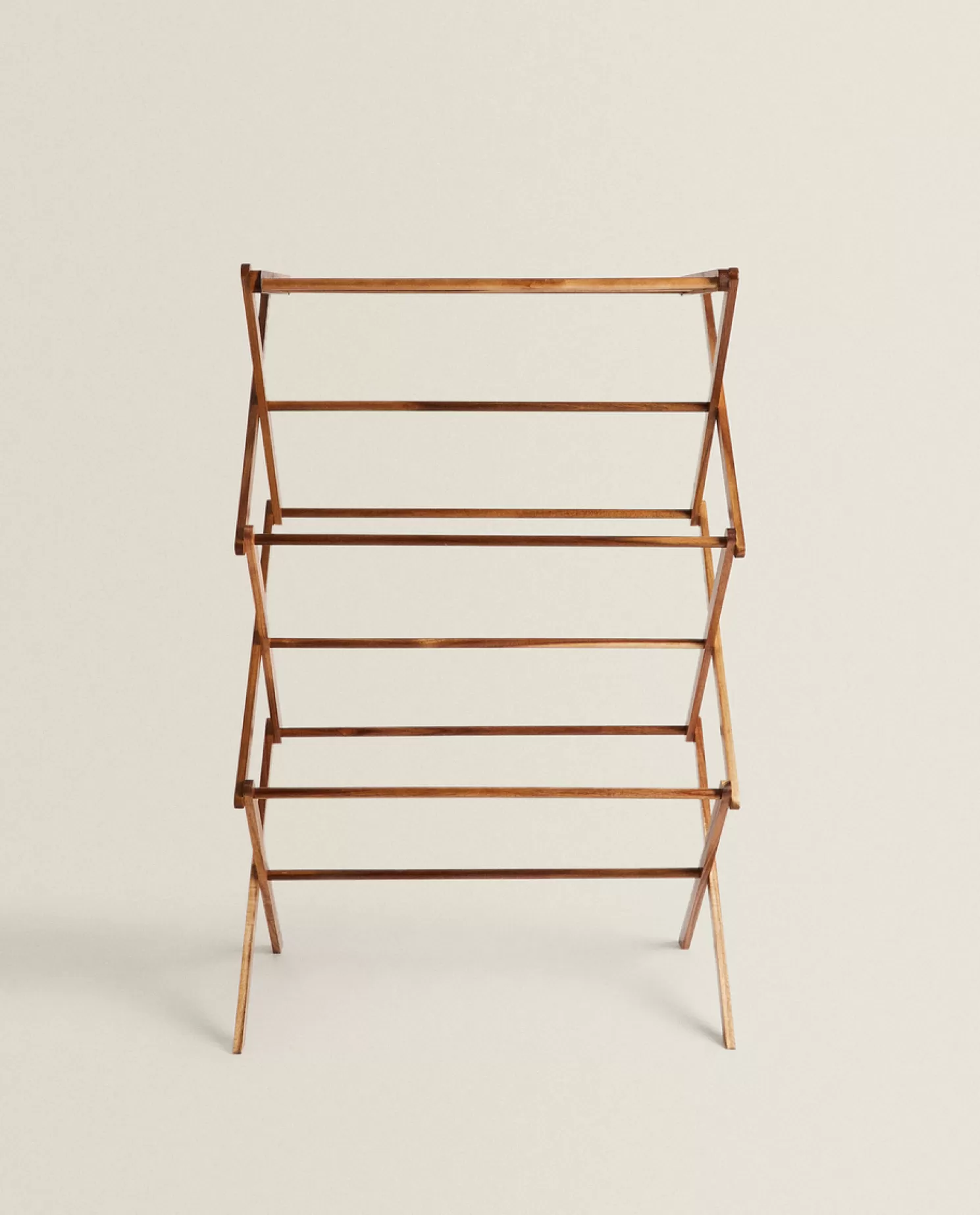 ZARA Home Cuidados Com A Lavanderia<Cavalete De Madeira Dobravel Vertical