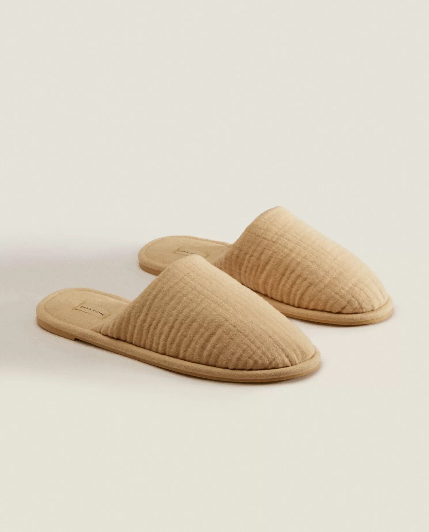 ZARA Home Mulher<Chinelos De Musselina De Algodao