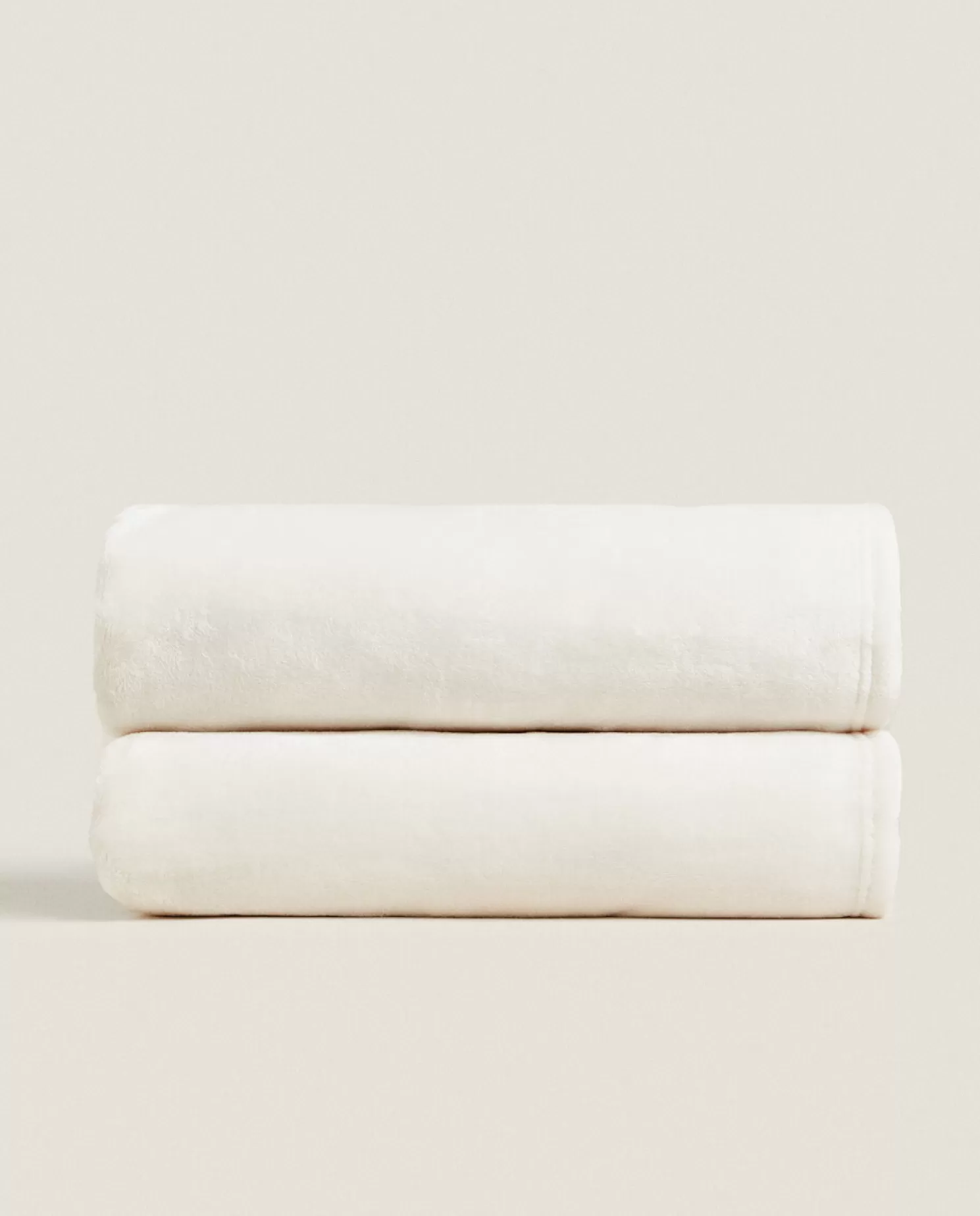 ZARA Home Cobertores<Cobertor Com Franjas De Toque Suave