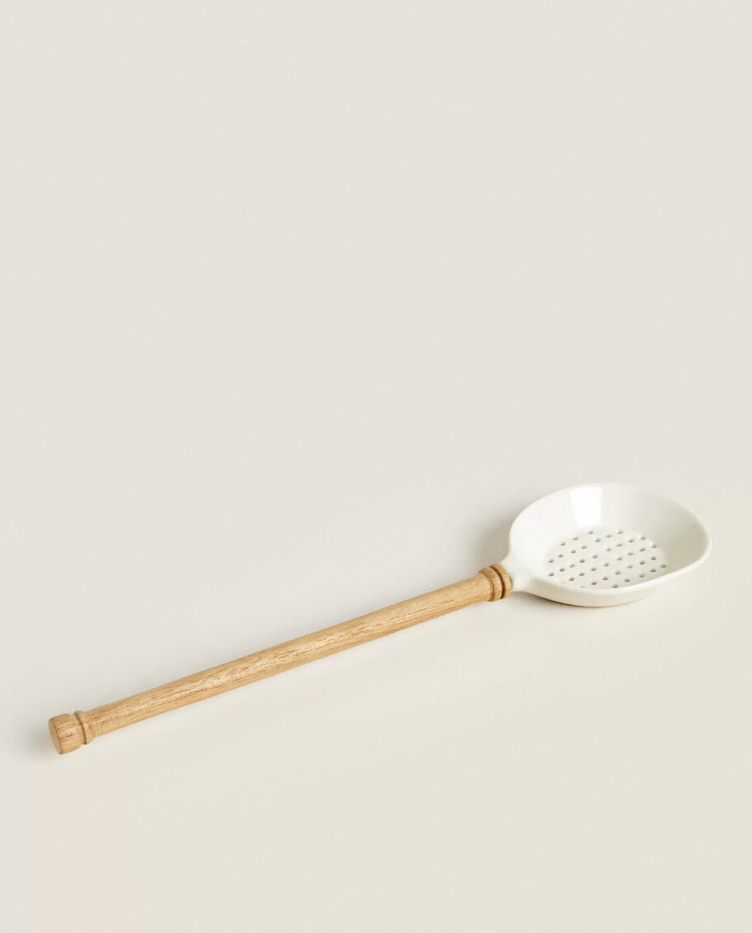 ZARA Home Utensilios De Cozinha<Colher Com Fenda De Acacia