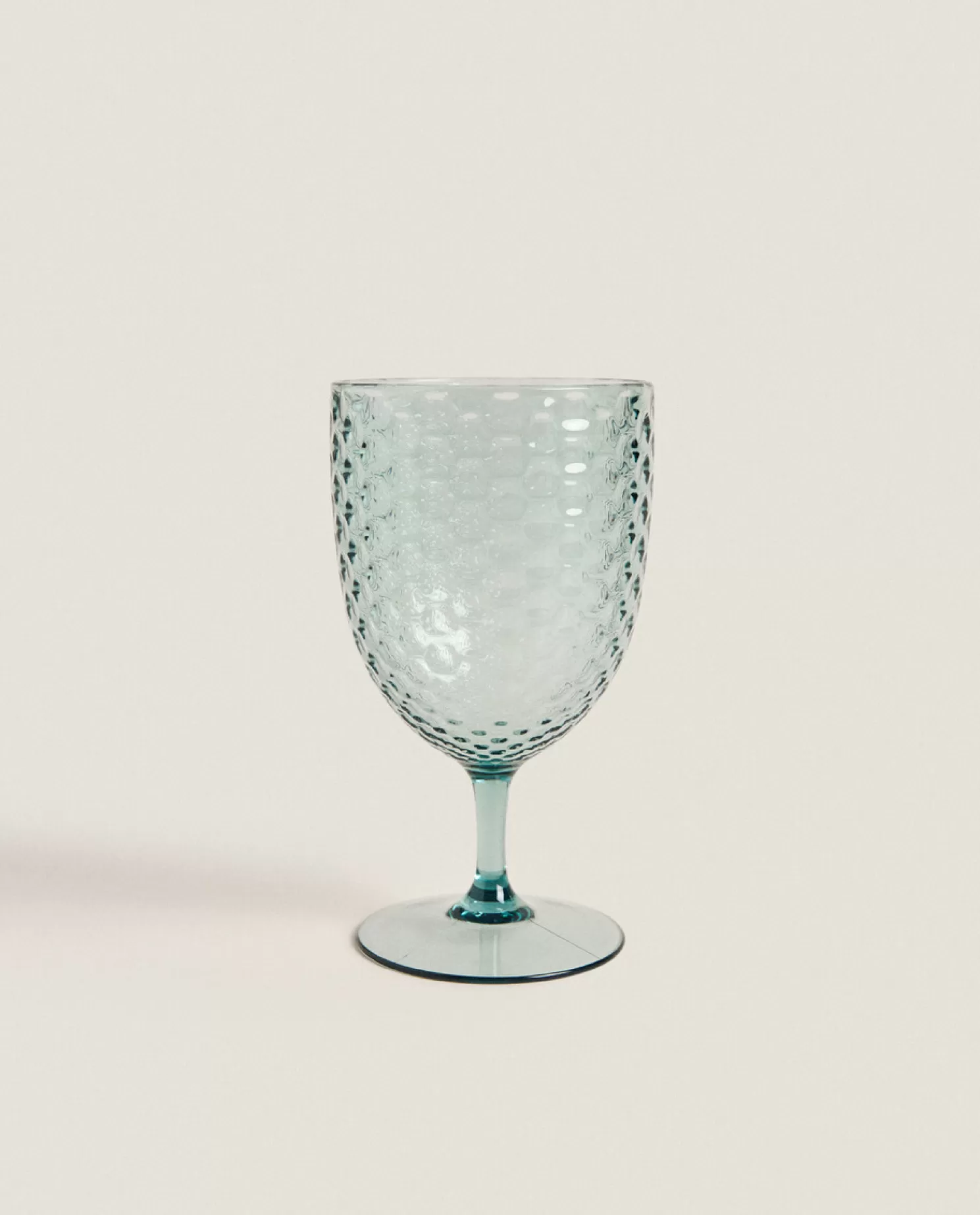 ZARA Home Copos E Flautas<Copo De Vinho Com Design De Favo De Mel Elevado
