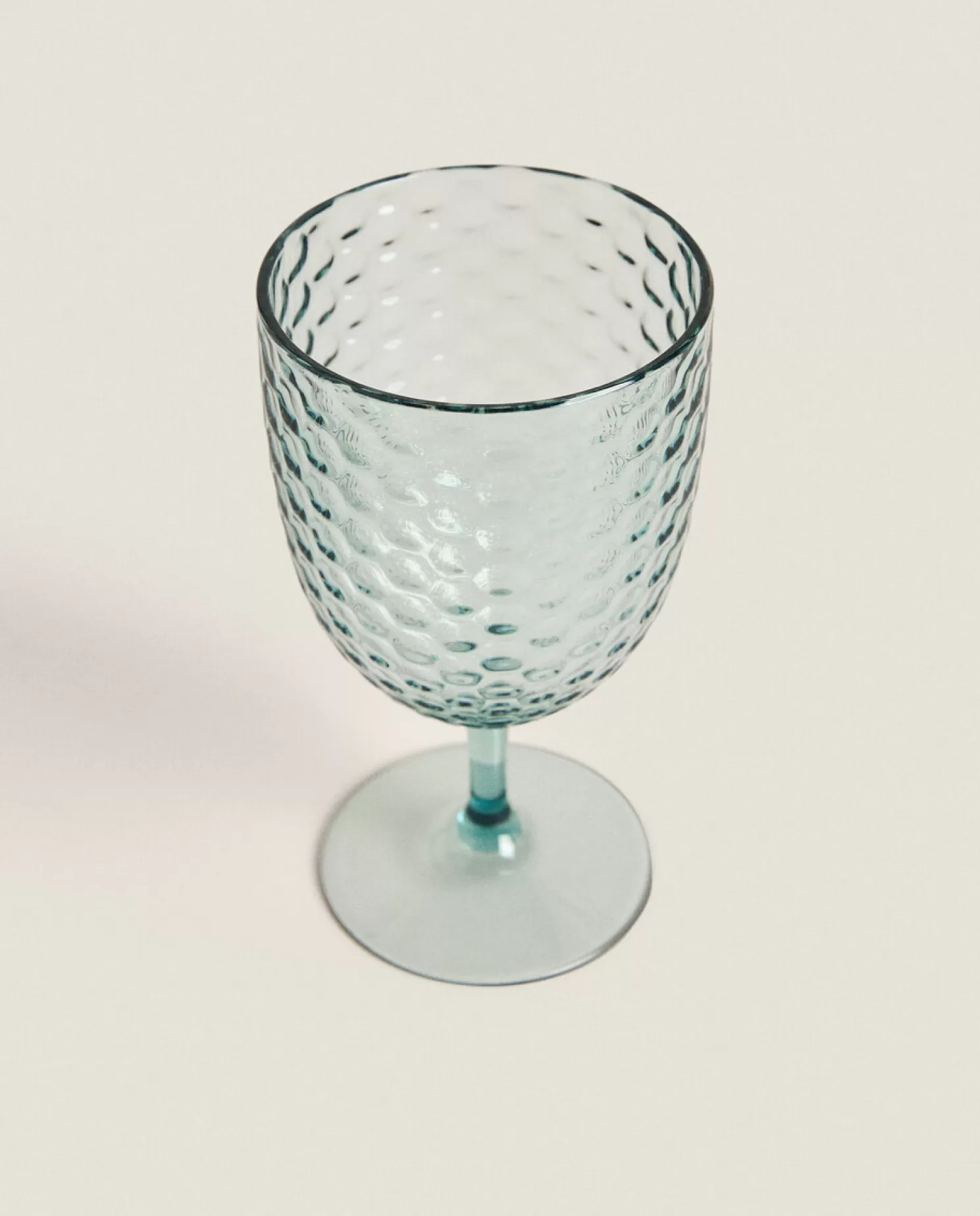 ZARA Home Copos E Flautas<Copo De Vinho Com Design De Favo De Mel Elevado