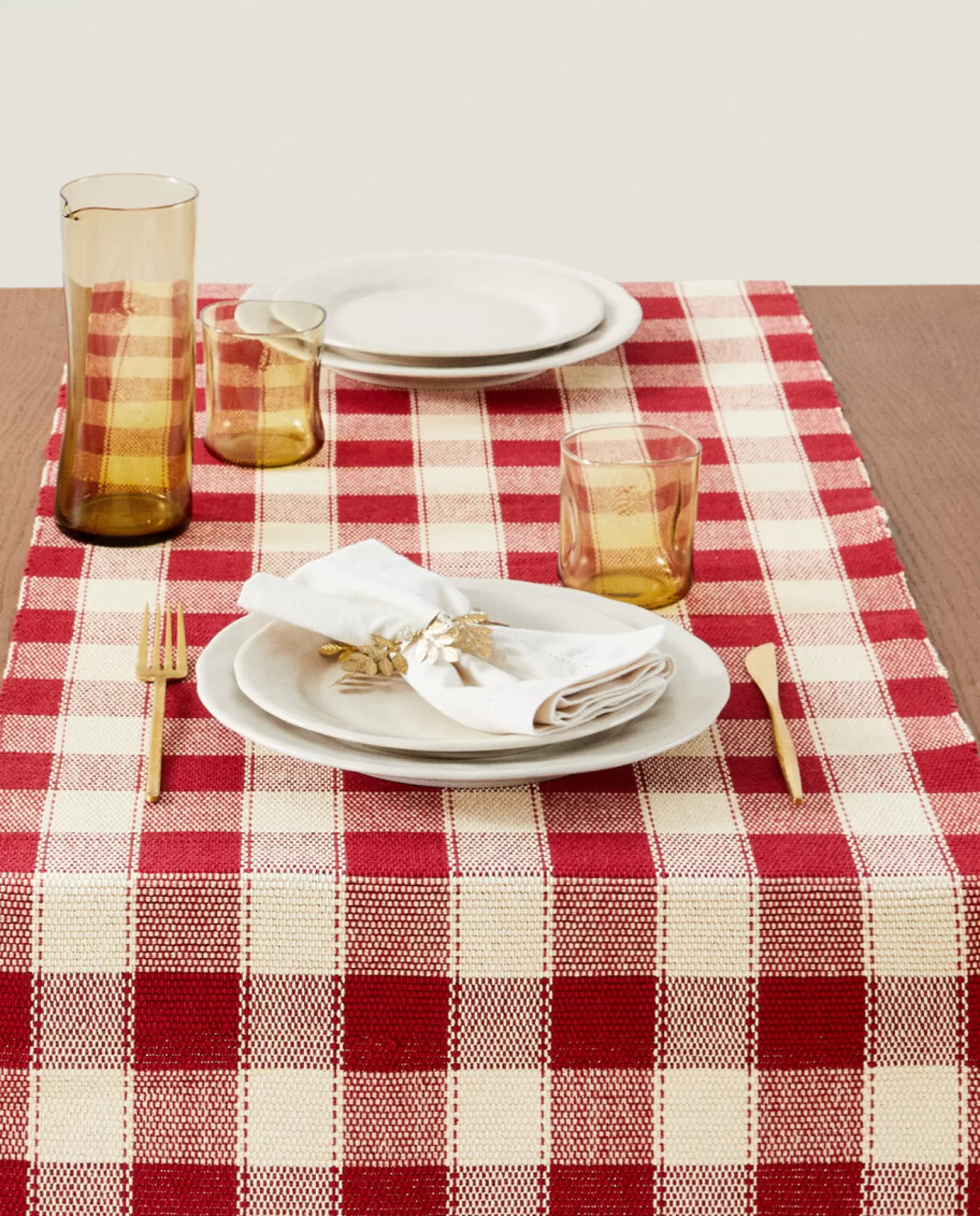 ZARA Home Jantar<Corredor De Mesa De Verificacao De Natal