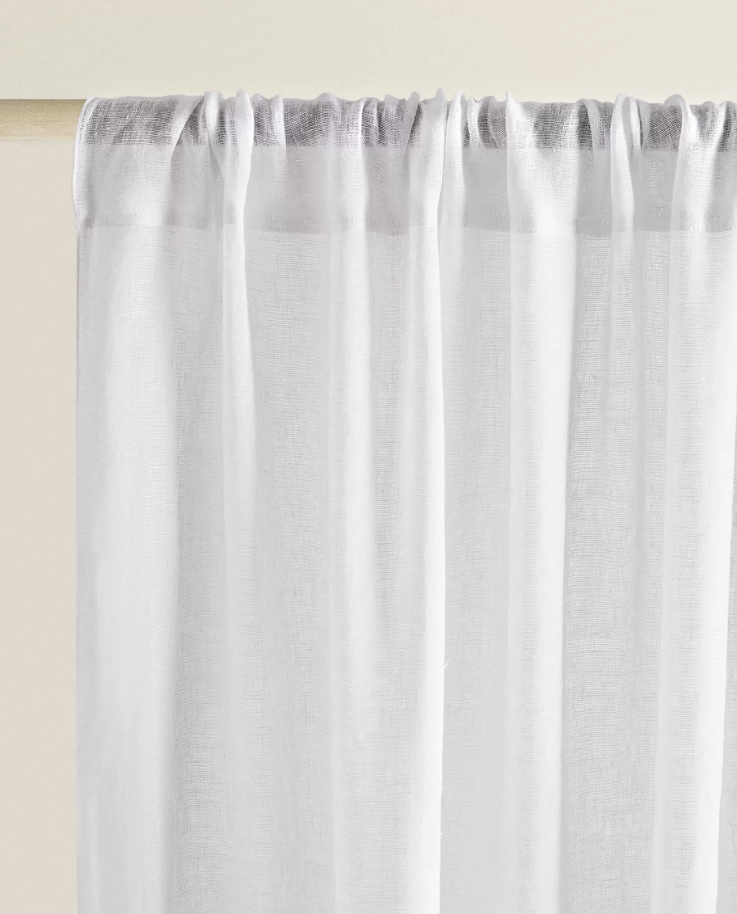 ZARA Home Cortinas<Cortina De Linho