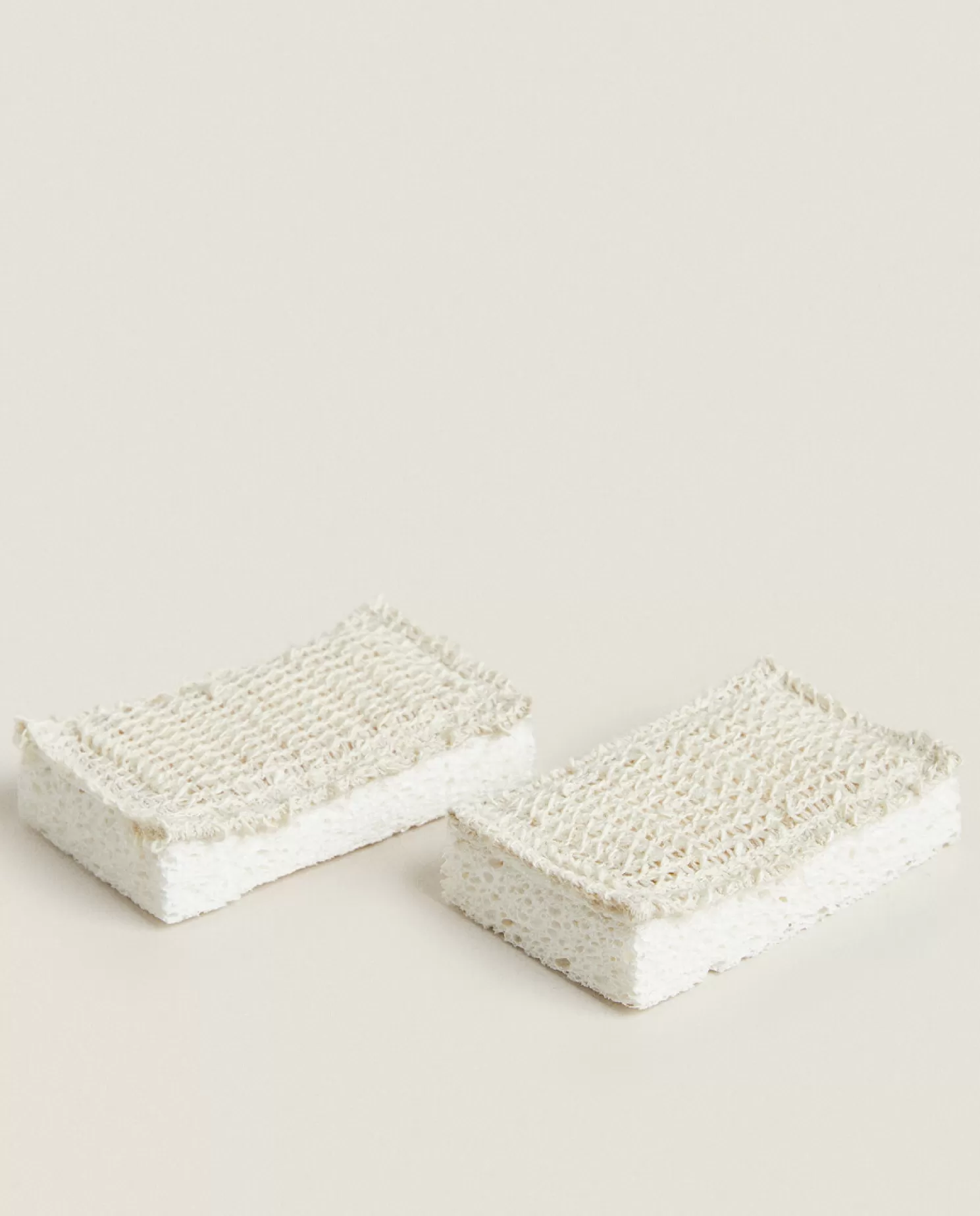 ZARA Home Limpeza<Esponja Esfoliante (Pacote De 2)