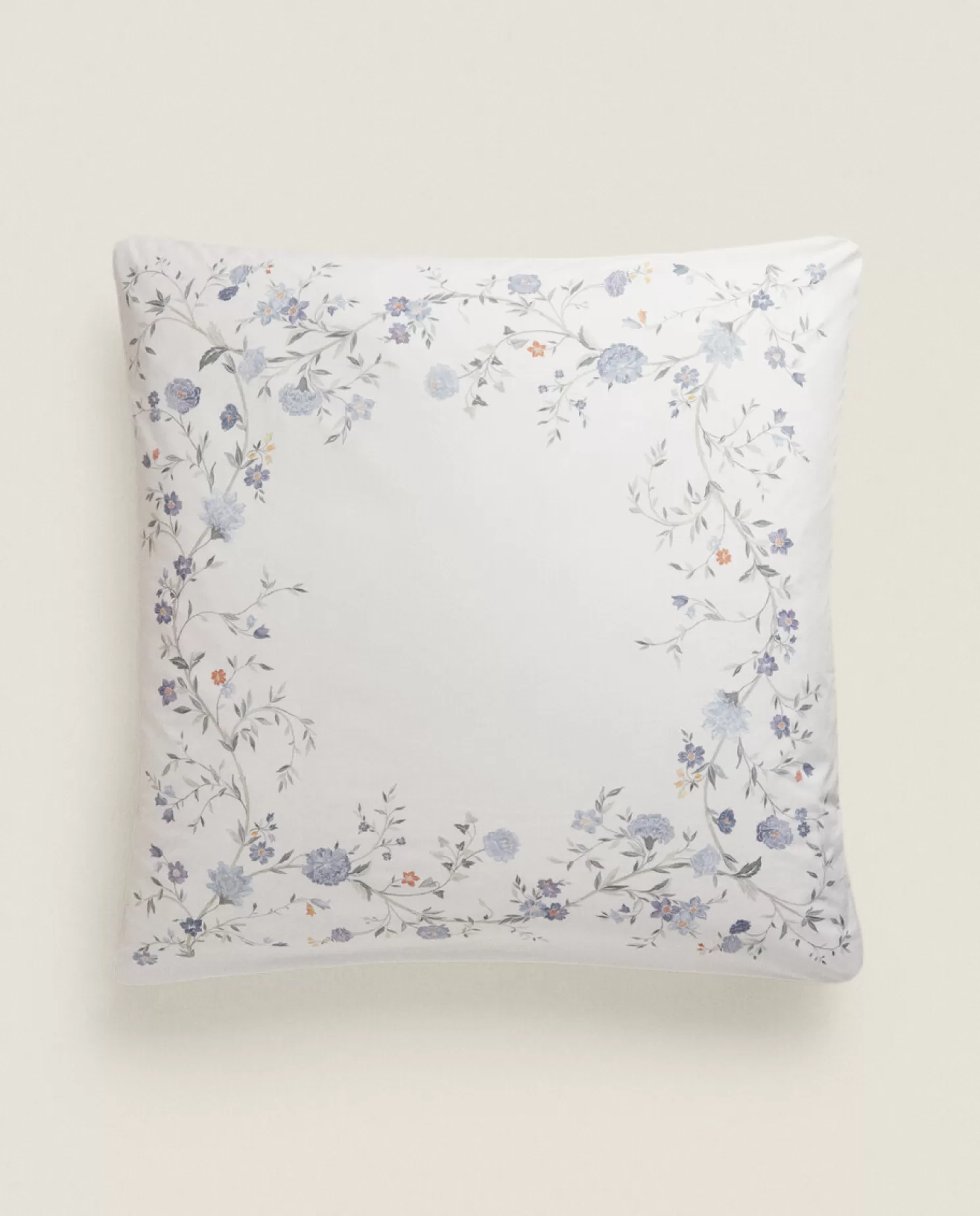 ZARA Home Fronhas<Fronha Flores Azuis