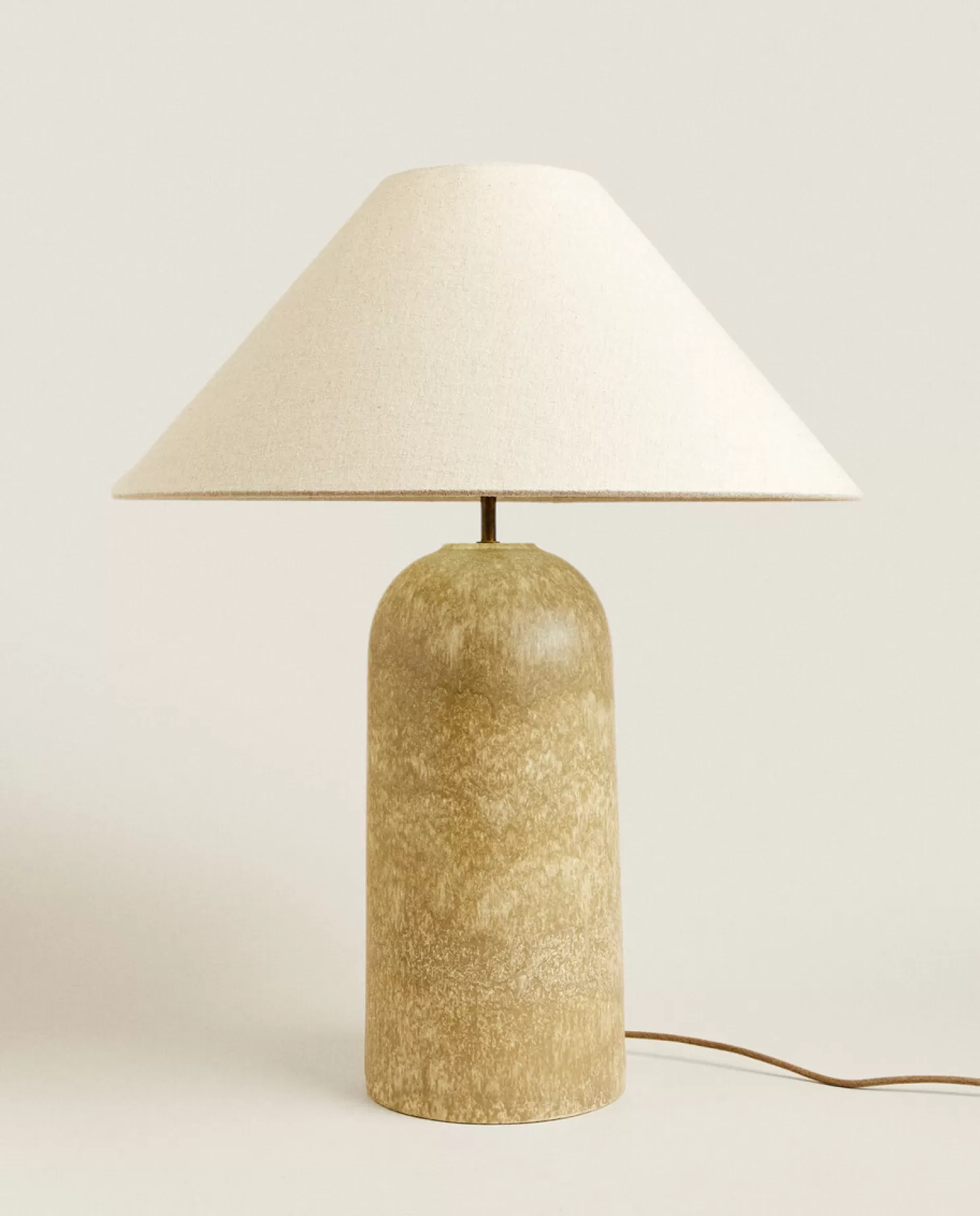 ZARA Home Lampadas E Iluminação<Lampada Xl Com Suporte De Ceramica