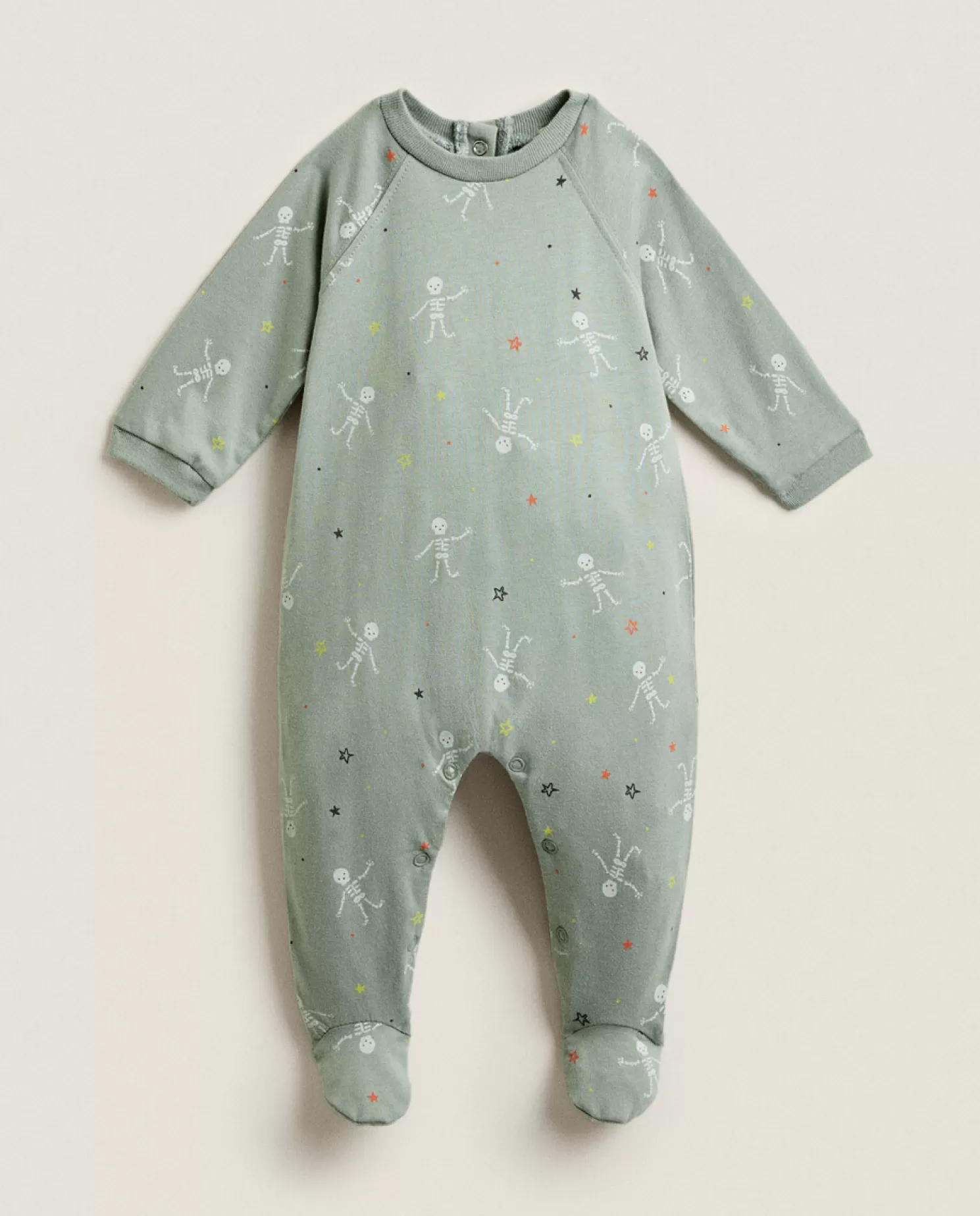 ZARA Home Crianças<Macacao De Bebe De Halloween Com Esqueletos