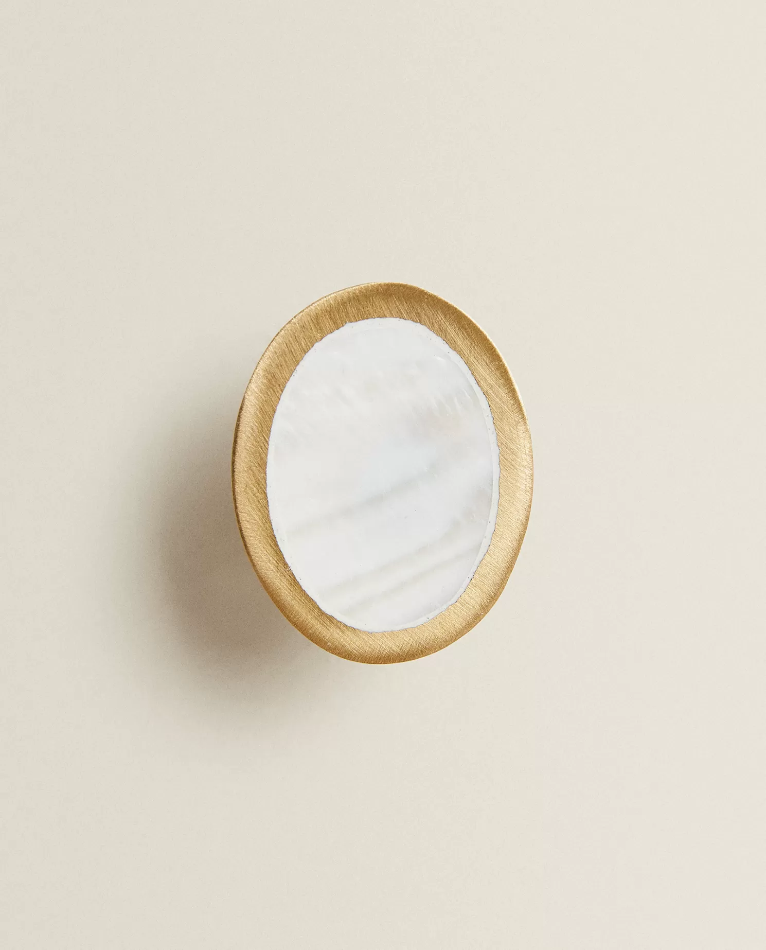 ZARA Home Macanetas De Porta<Macaneta De Porta Oval Em Madreperola (Pacote Com 2)