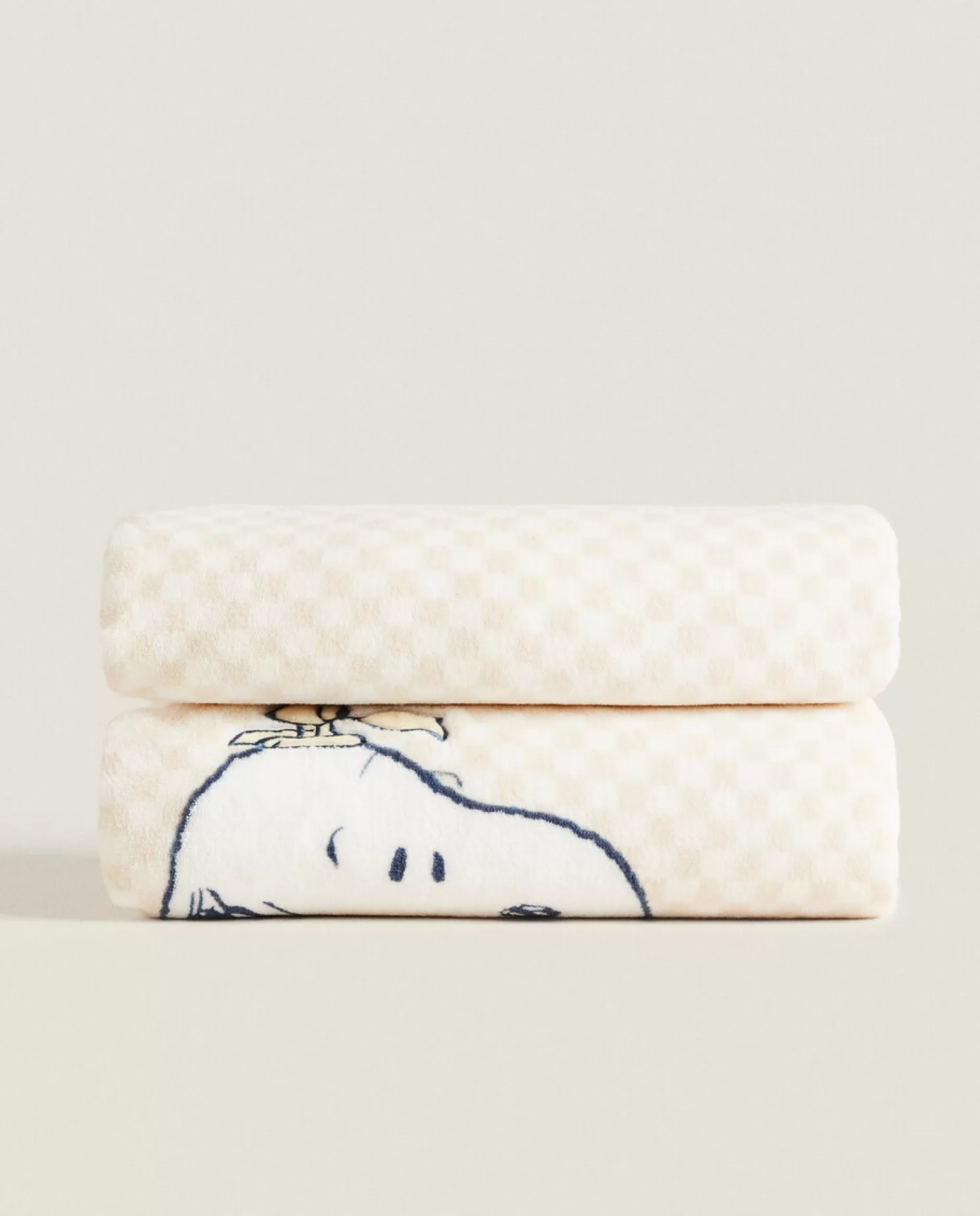 ZARA Home Cobertores<Manta De Shearling Falsa Peanuts™