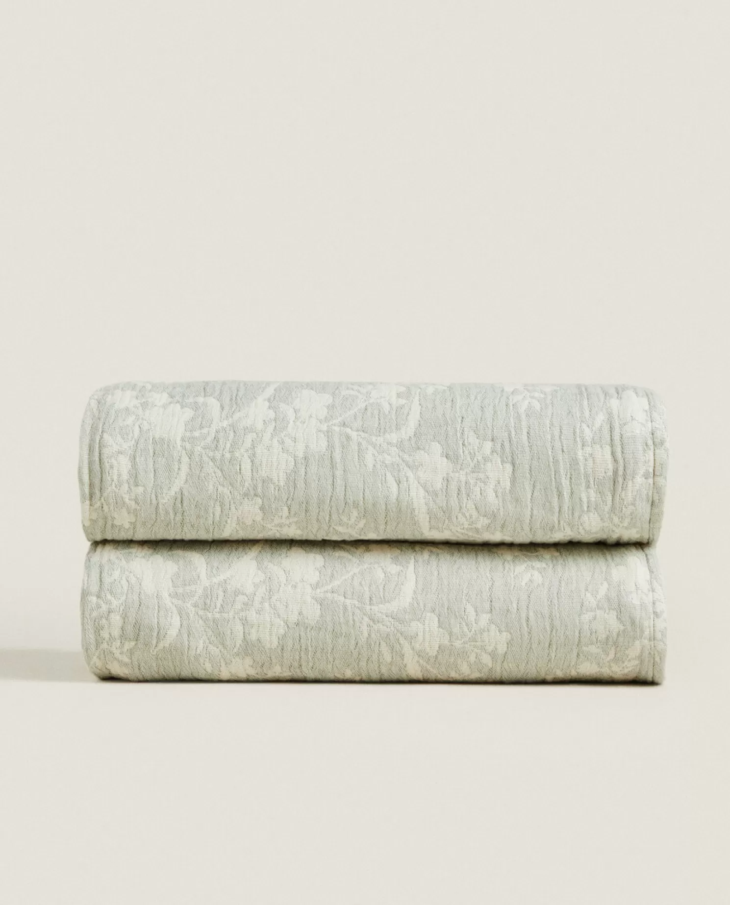 ZARA Home Cobertores<Manta Jacquard Floral