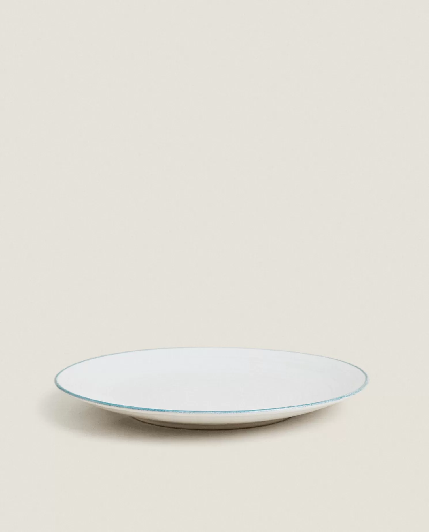 ZARA Home Pratos De Jantar<Prato De Jantar Com Detalhe De Borda