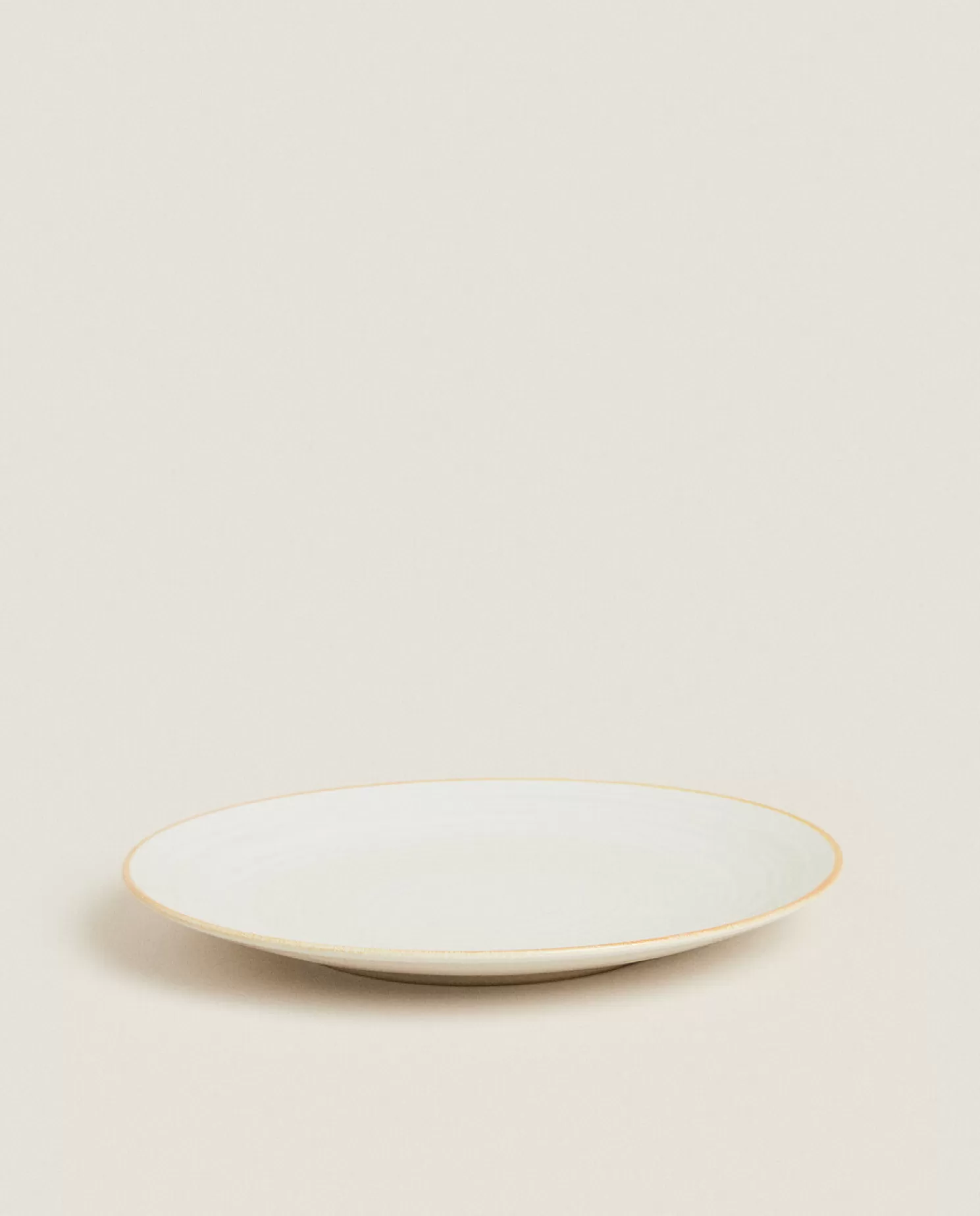 ZARA Home Pratos De Jantar<Prato De Jantar Com Detalhe De Borda