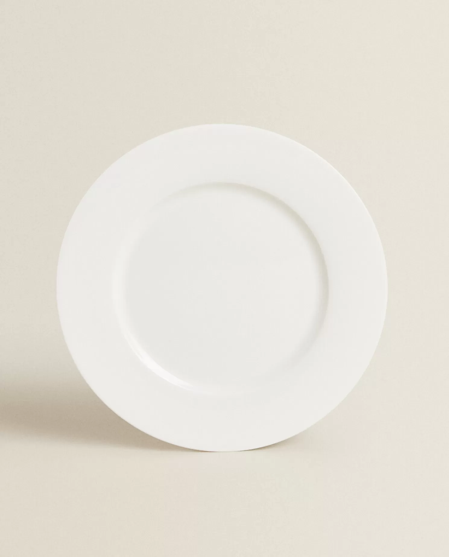 ZARA Home Pratos De Jantar<Prato De Jantar De Porcelana De Osso Solido