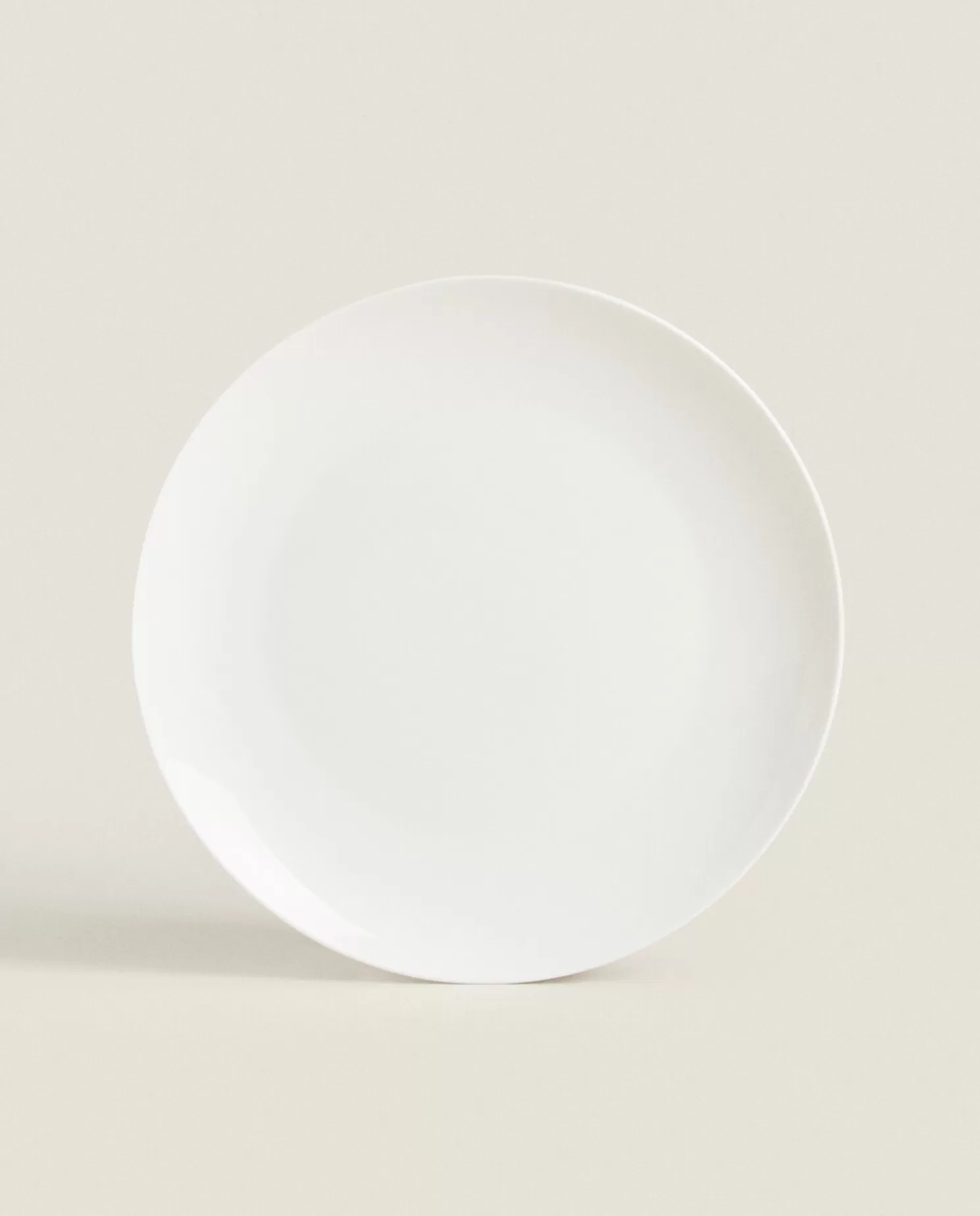 ZARA Home Pratos De Jantar<Prato De Jantar De Porcelana Ossea