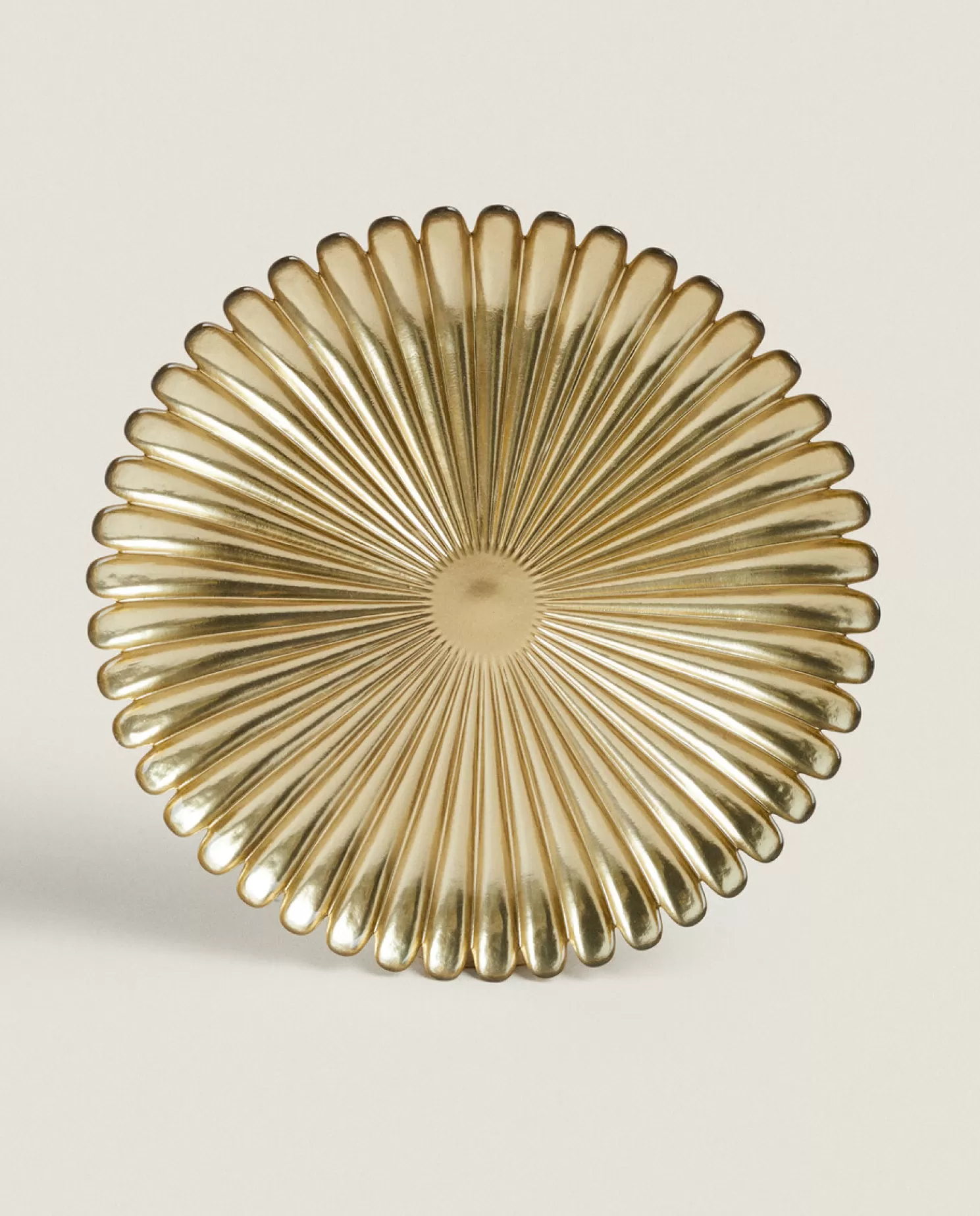 ZARA Home Jantar<Prato De Servico De Vidro De Natal Com Design Em Relevo
