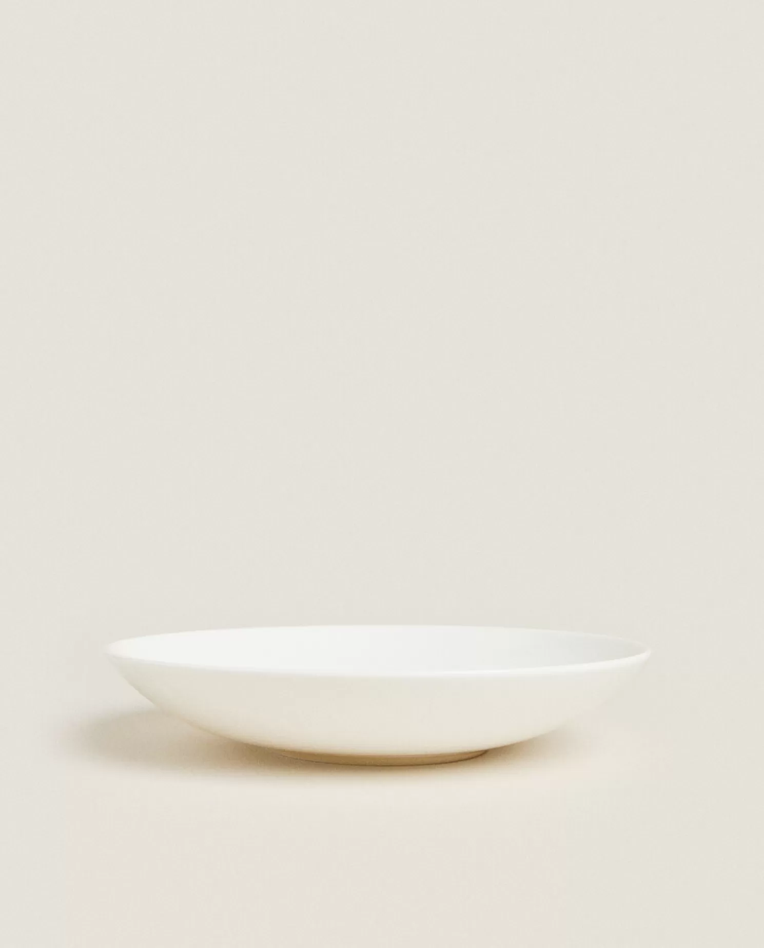 ZARA Home Pratos De Sopa<Prato De Sopa De Porcelana Ossea