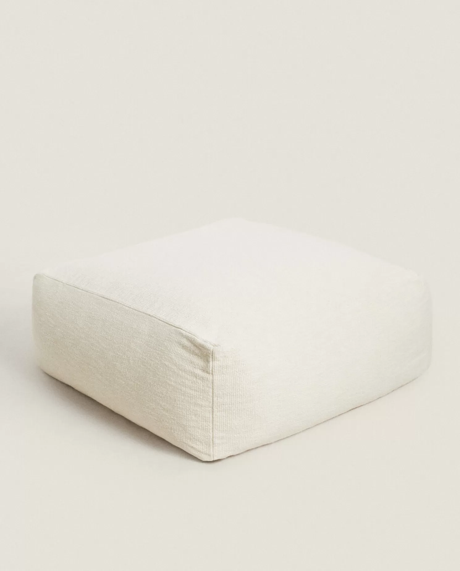 ZARA Home Cadeiras E Poltronas<Pufe Boucle De Algodao