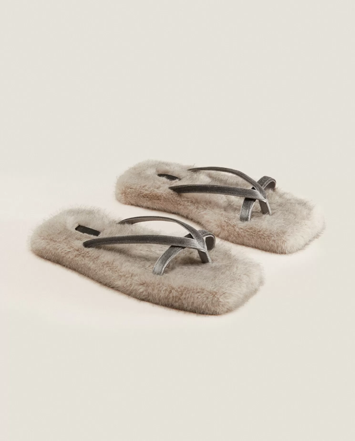 ZARA Home Mulher<Sandalias De Pele Sintetica