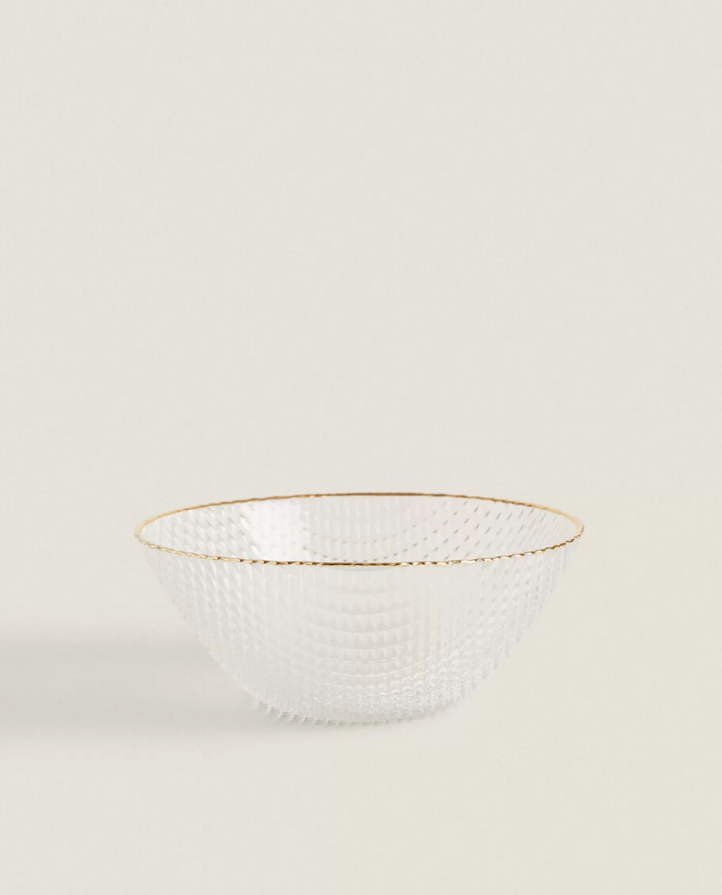 ZARA Home Tigelas<Tigela De Vidro Com Detalhe Em Relevo