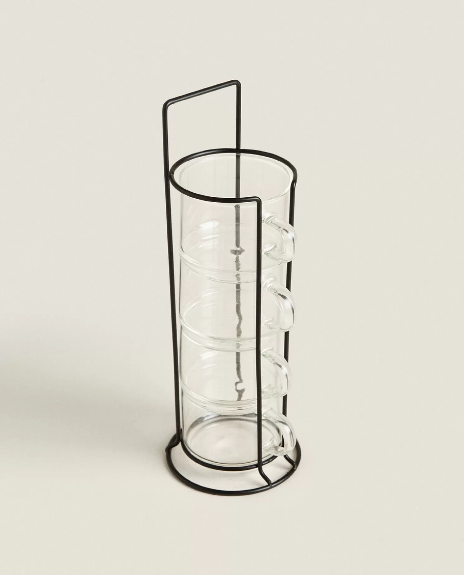ZARA Home Café E Chá<Torre De Copo De Vidro Borossilicato (Conjunto De 4)