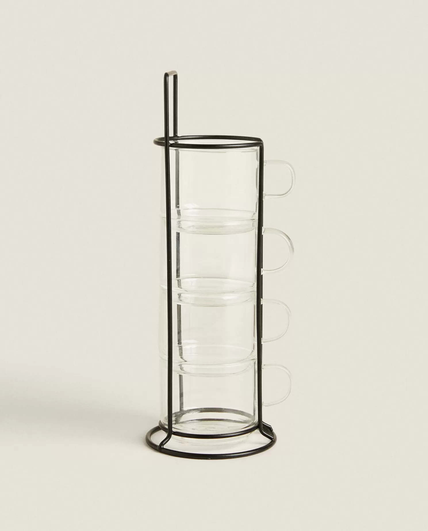 ZARA Home Café E Chá<Torre De Copo De Vidro Borossilicato (Conjunto De 4)