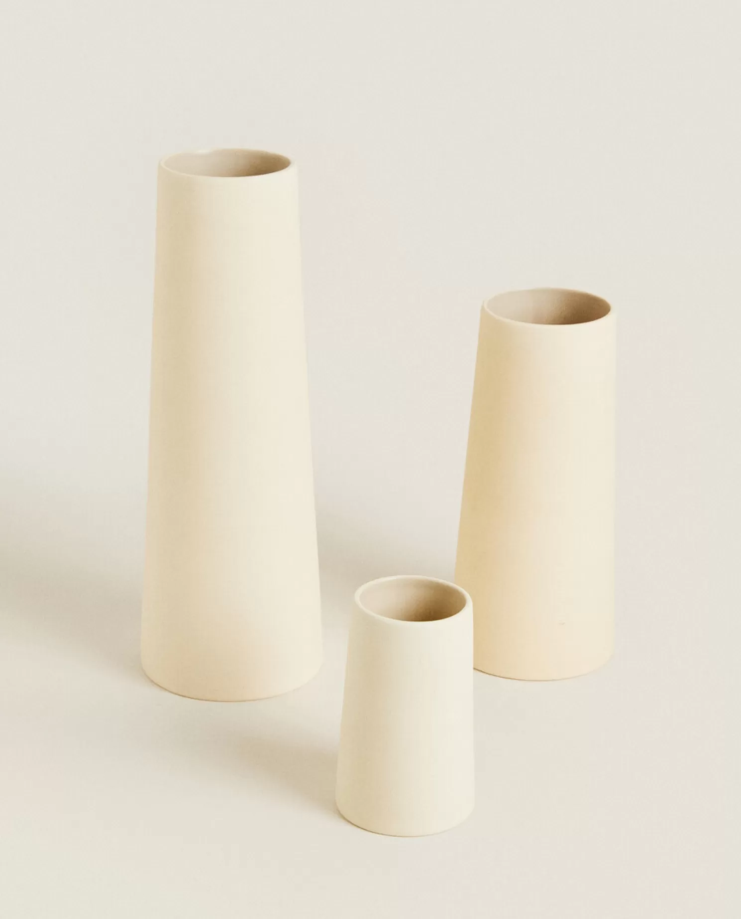 ZARA Home Vasos<Vaso De Tubo Ceramico